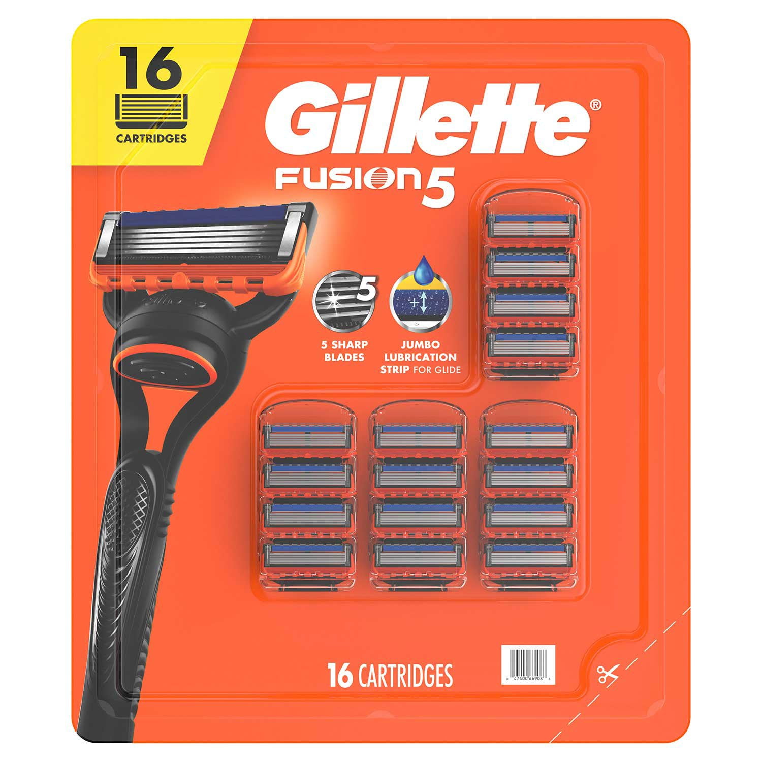 Gillette Fusion5 Men's Razor Cartridges, 16 ct. - Image 8