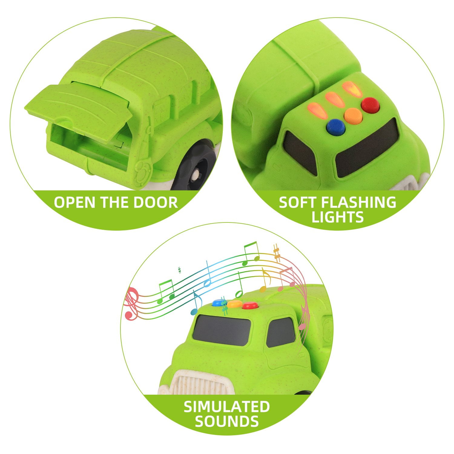 Member's Mark Wheat Straw Vehicles with Lights & Sounds, 4 pk. - Image 9