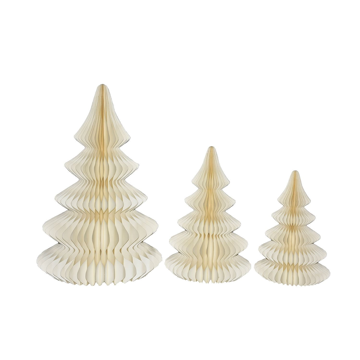 Member's Mark Paper Honeycomb Tree, Set of 3 - Image 2