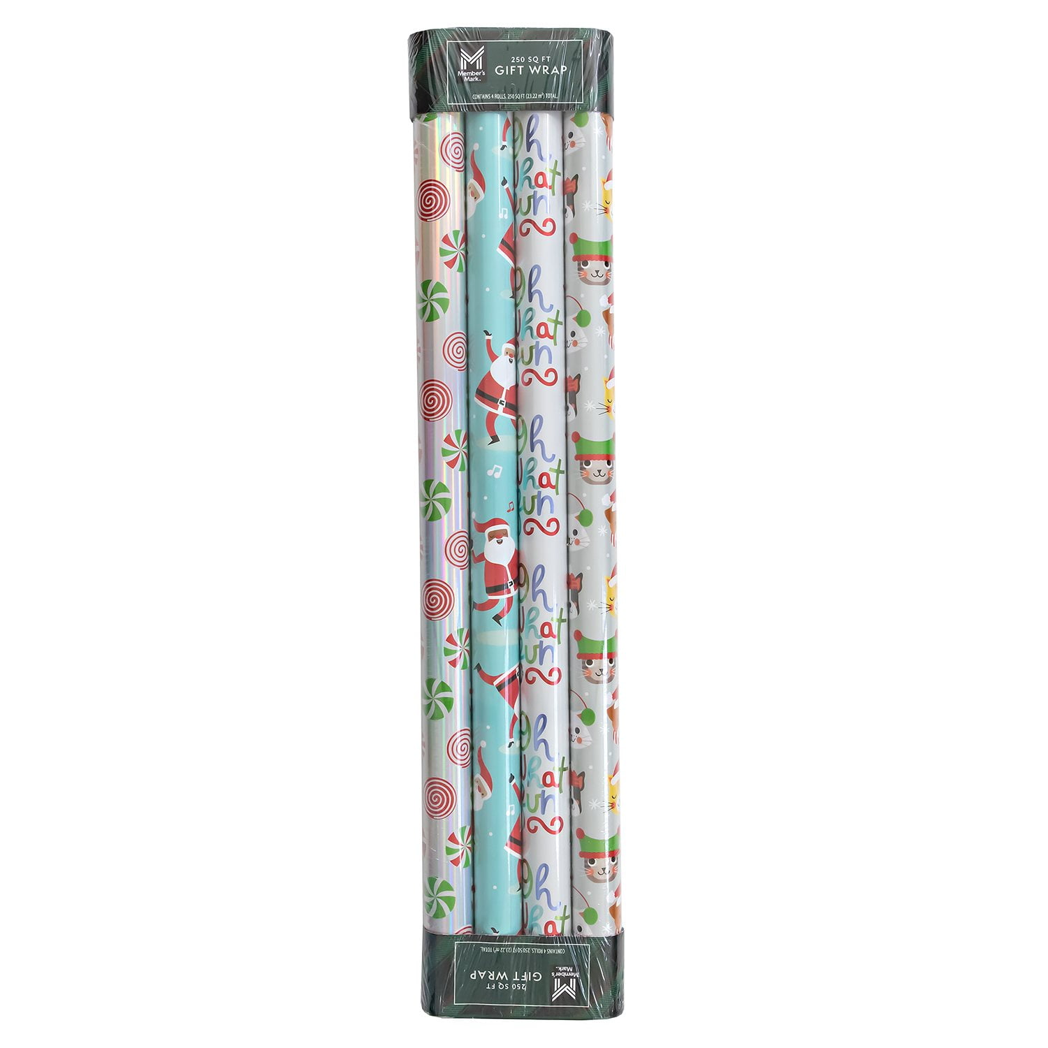 Member's Mark Holiday Multi-Roll Wrapping Paper, 4 pk. - Image 8