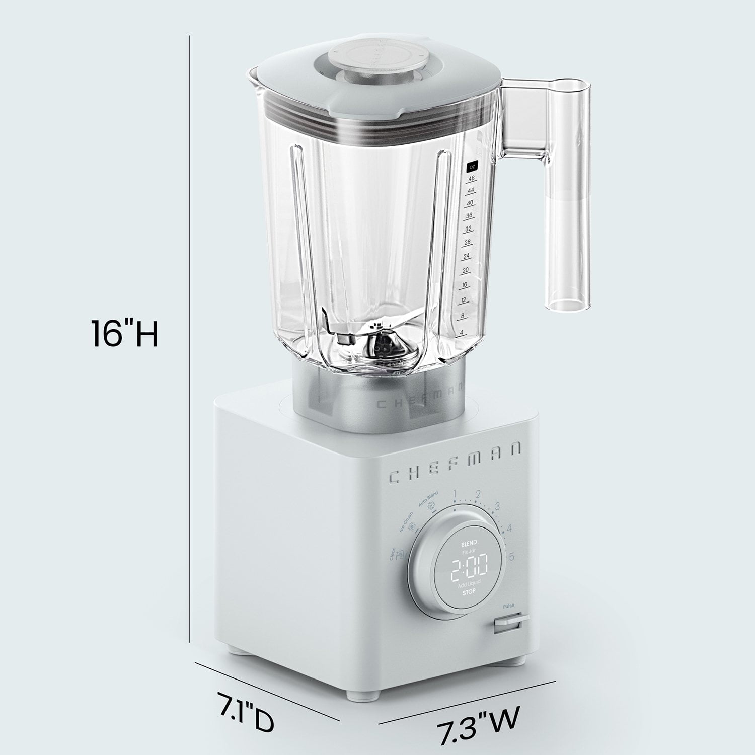 Chefman Obliterator Ice-Crushing Blender with Auto Blend Technology - Image 8