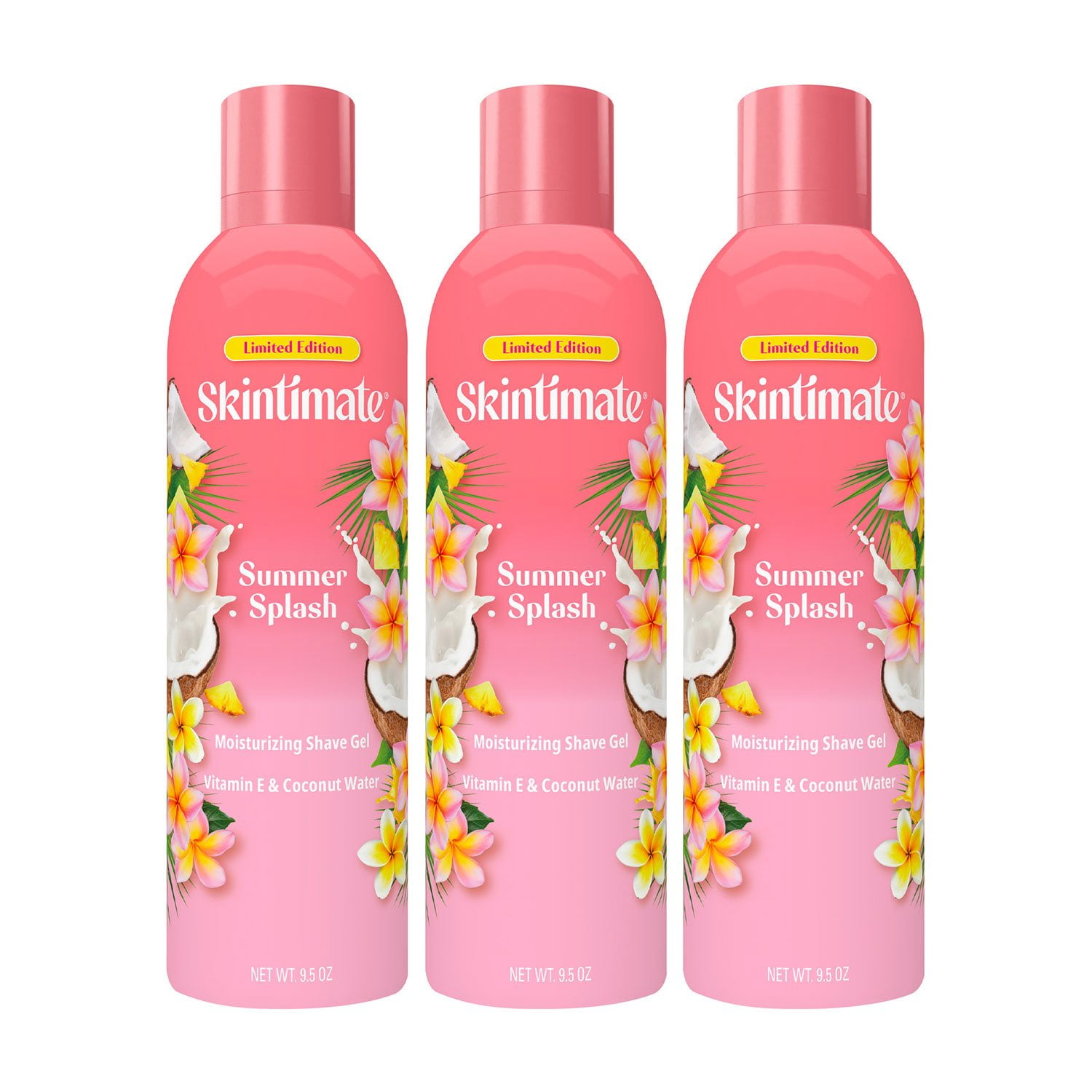 Skintimate Summer Splash Shave Gel, 9.5 oz., 3 pk. - Image 3