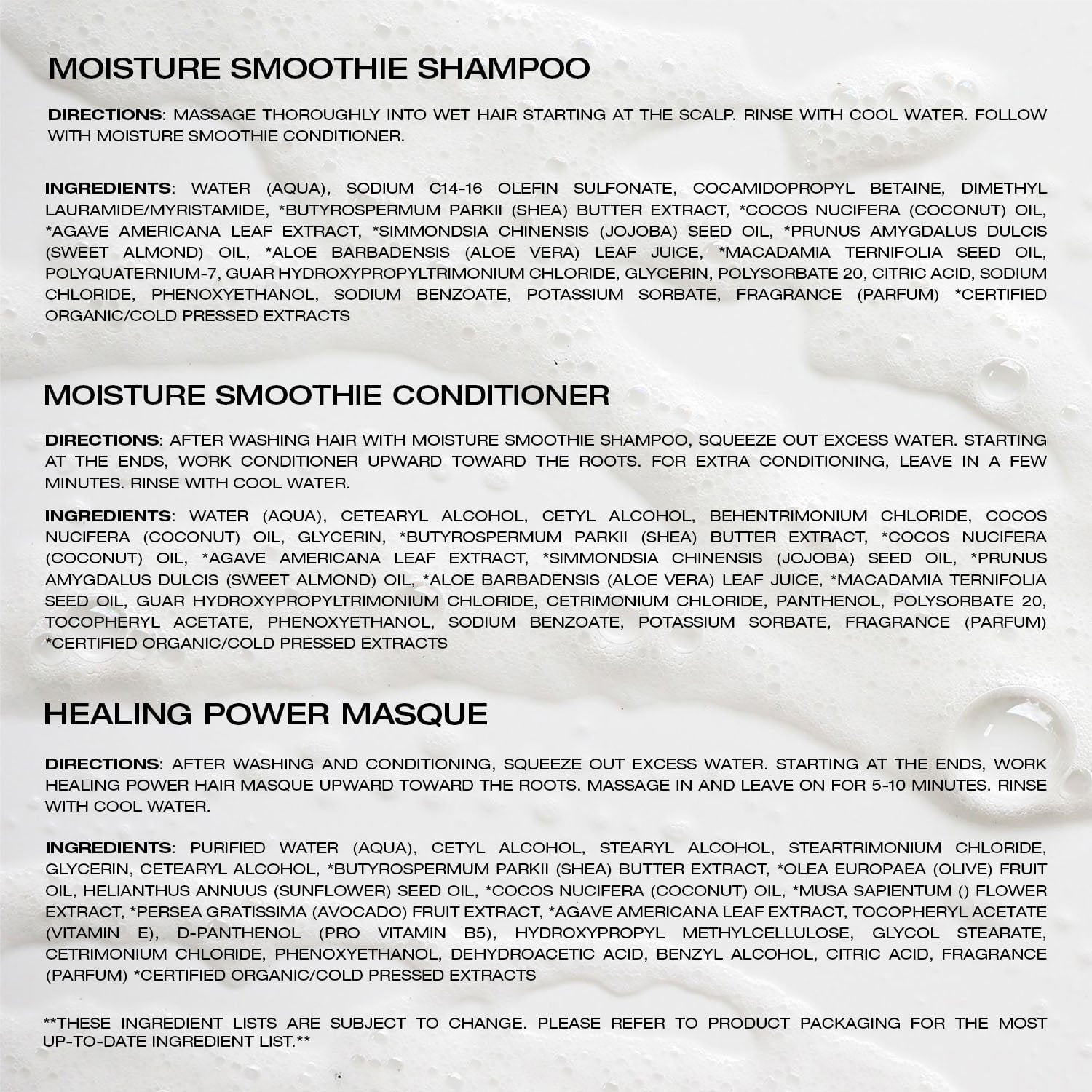 Raw Sugar Hair Care Kit - Image 2