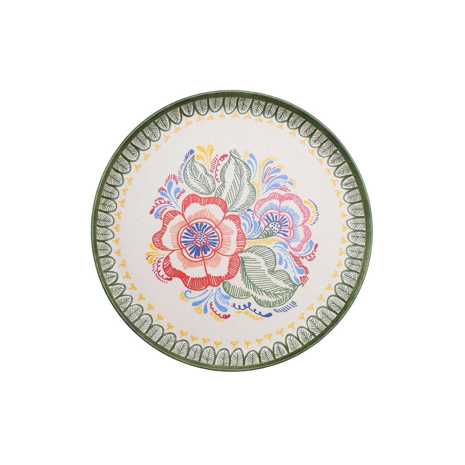 Member's Mark 12-Piece Bamboo Melamine Dinnerware Set - Image 4