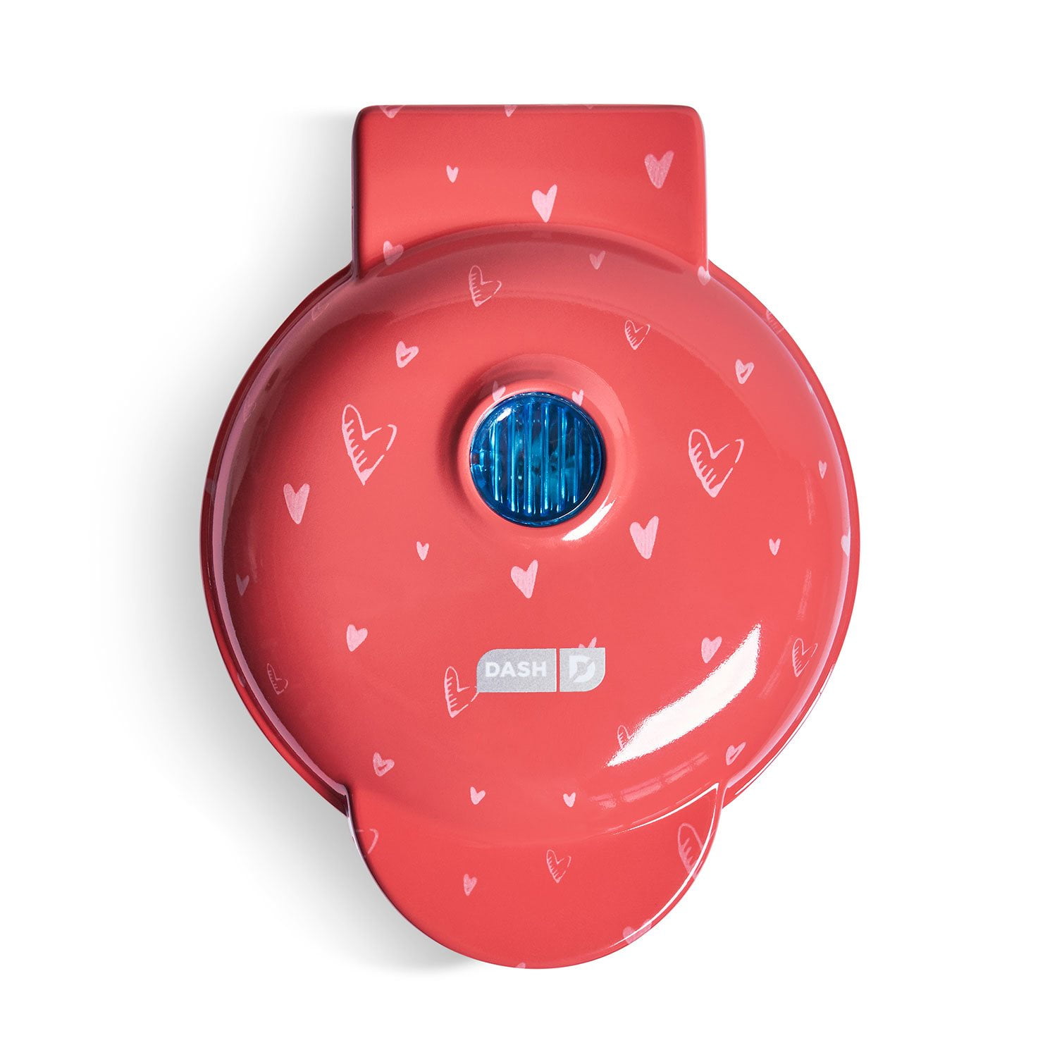 Dash Heart Miniature Waffle Maker with Heart Print Lid - Image 2