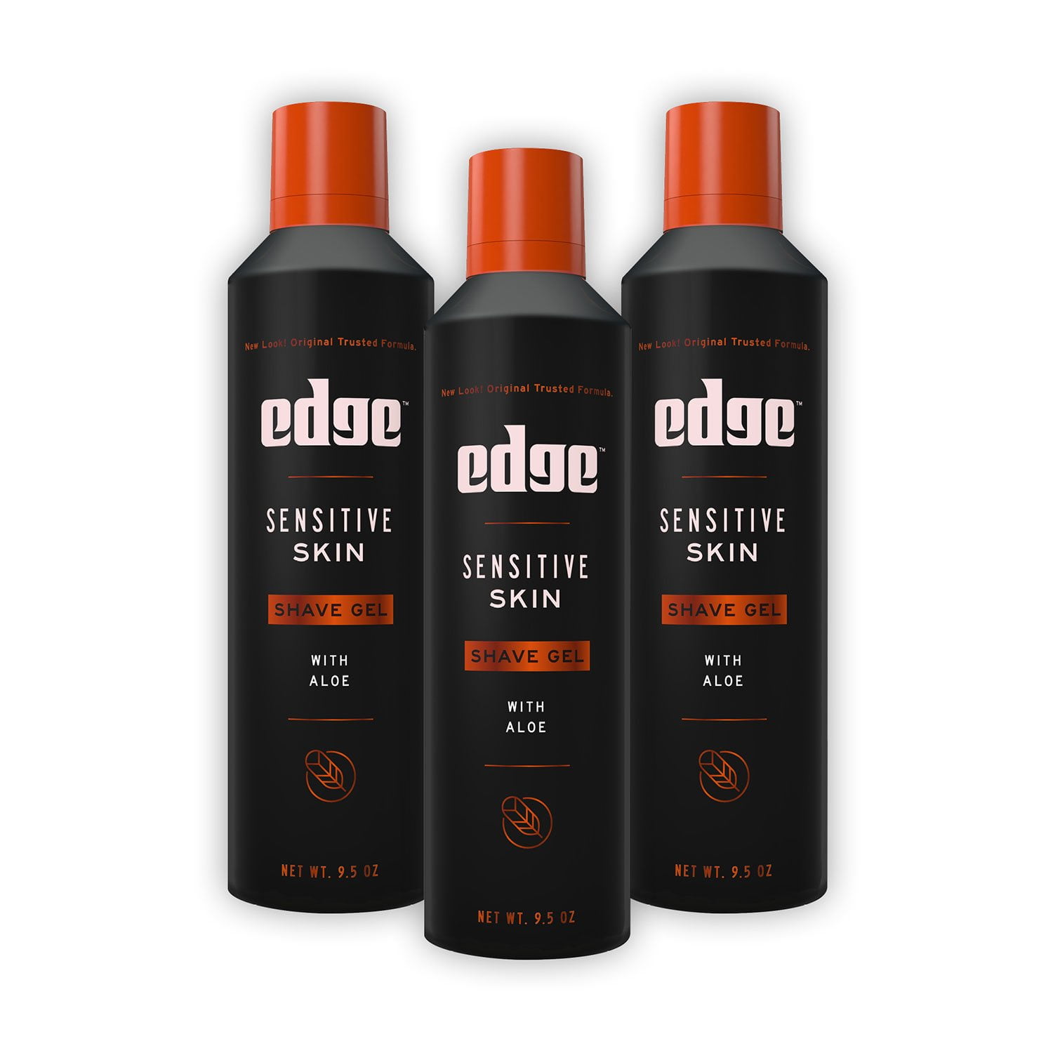Edge Sensitive Skin Shaving Gel for Men, 9.5 oz., 3 pk. - Image 3
