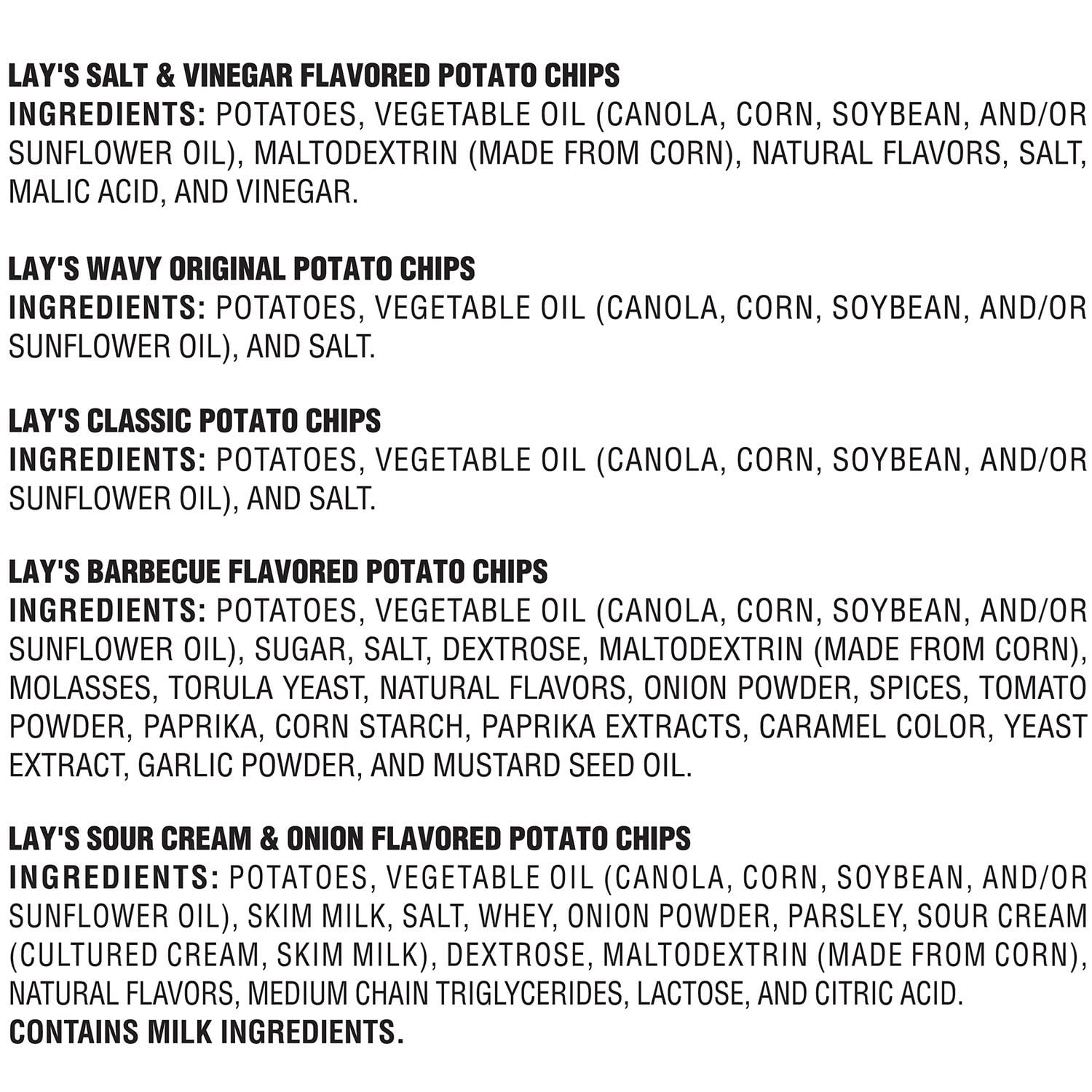 Lay's Mix Variety Pack Potato Chips, 30 pk. - Image 3