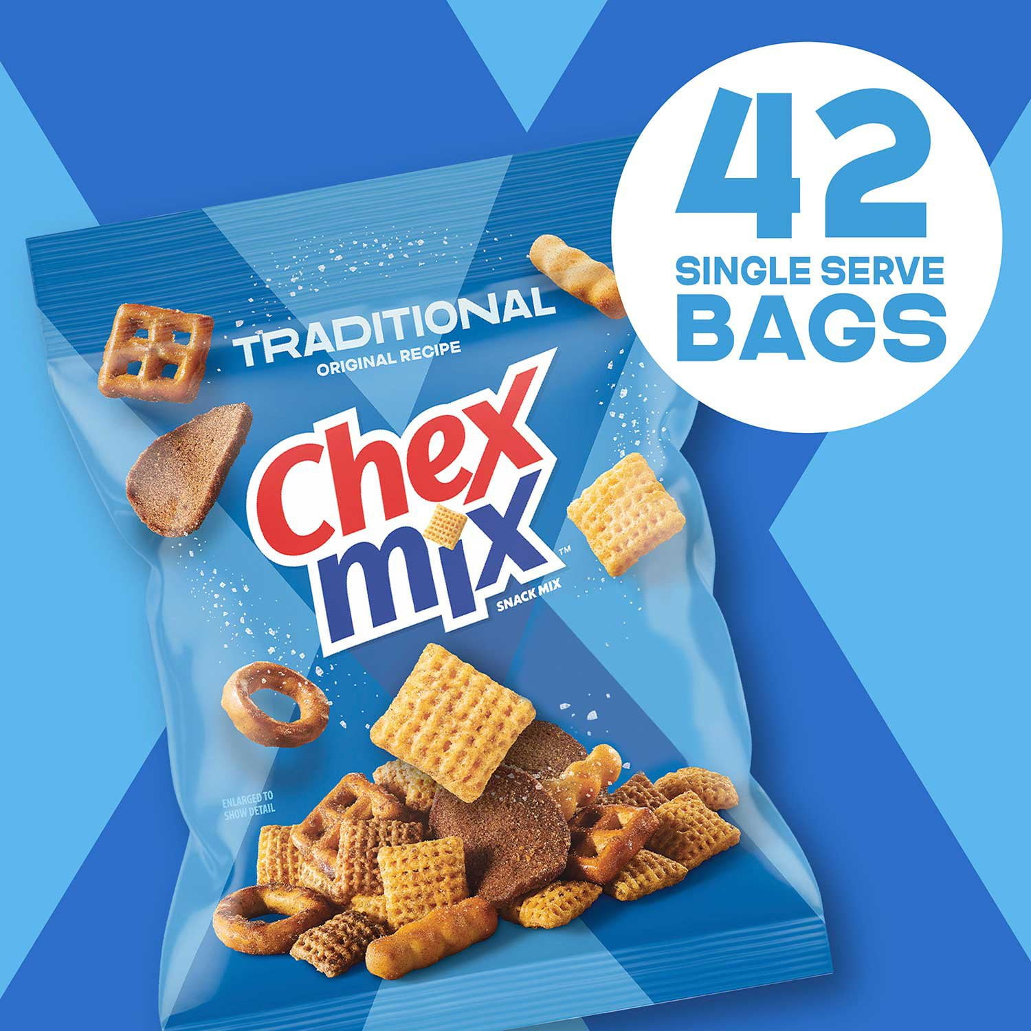Chex Mix Traditional Savory Snack Mix, 1.75 oz., 42 pk. - Image 4