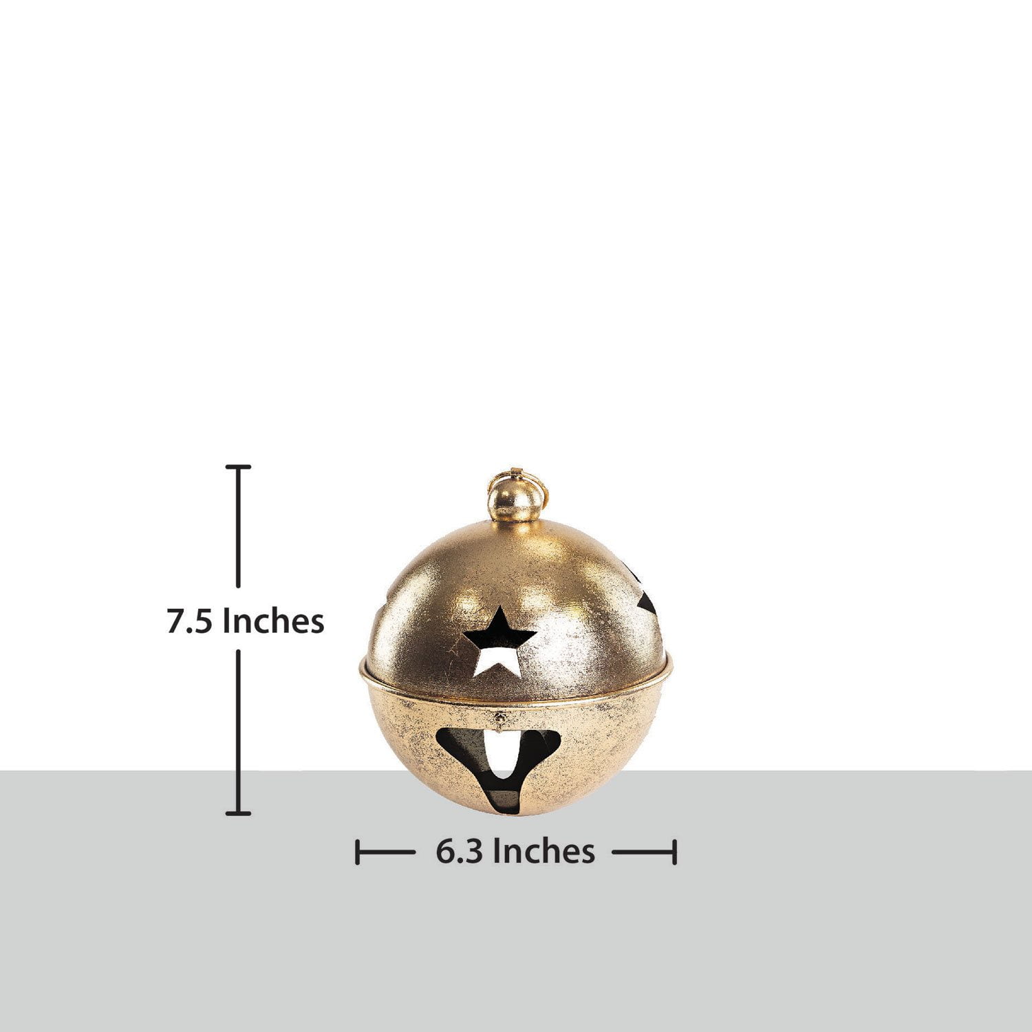 Member's Mark Jingle Bell Décor, Set of 3 - Image 4