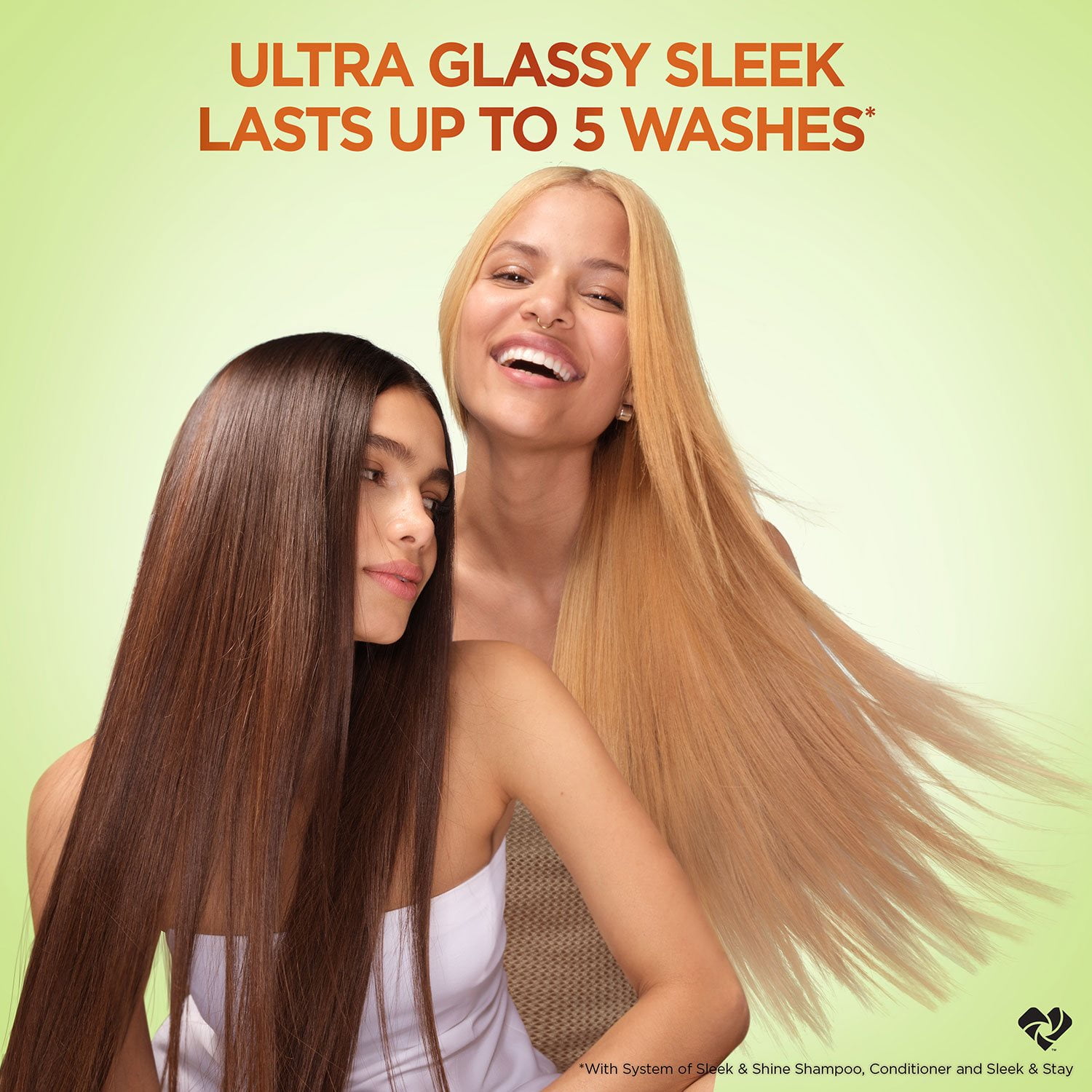 Garnier Fructis Sleek & Shine Shampoo & Conditioner, 40 fl. oz., 2 pk. - Image 9