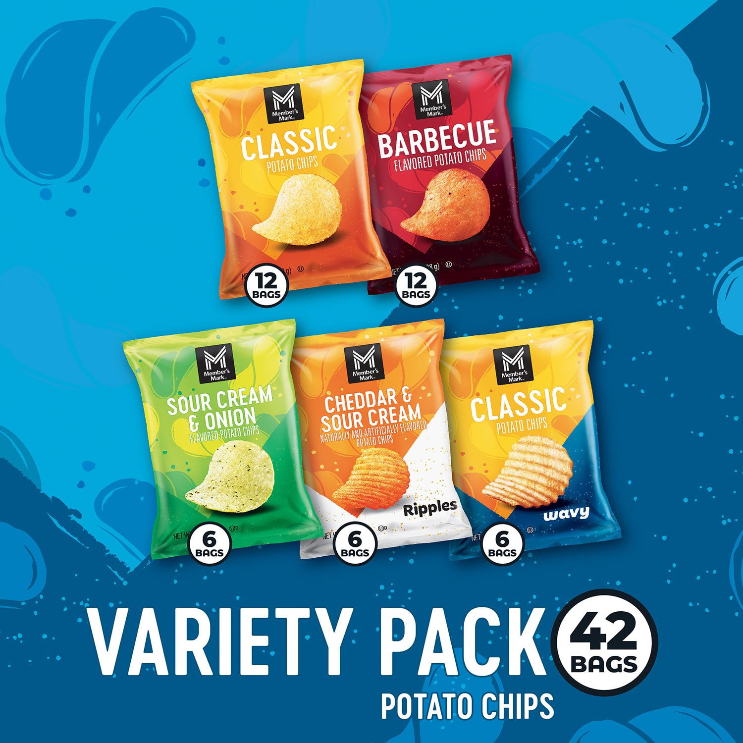 Member's Mark Variety Pack Potato Chips, 1 oz., 42 pk. - Image 7