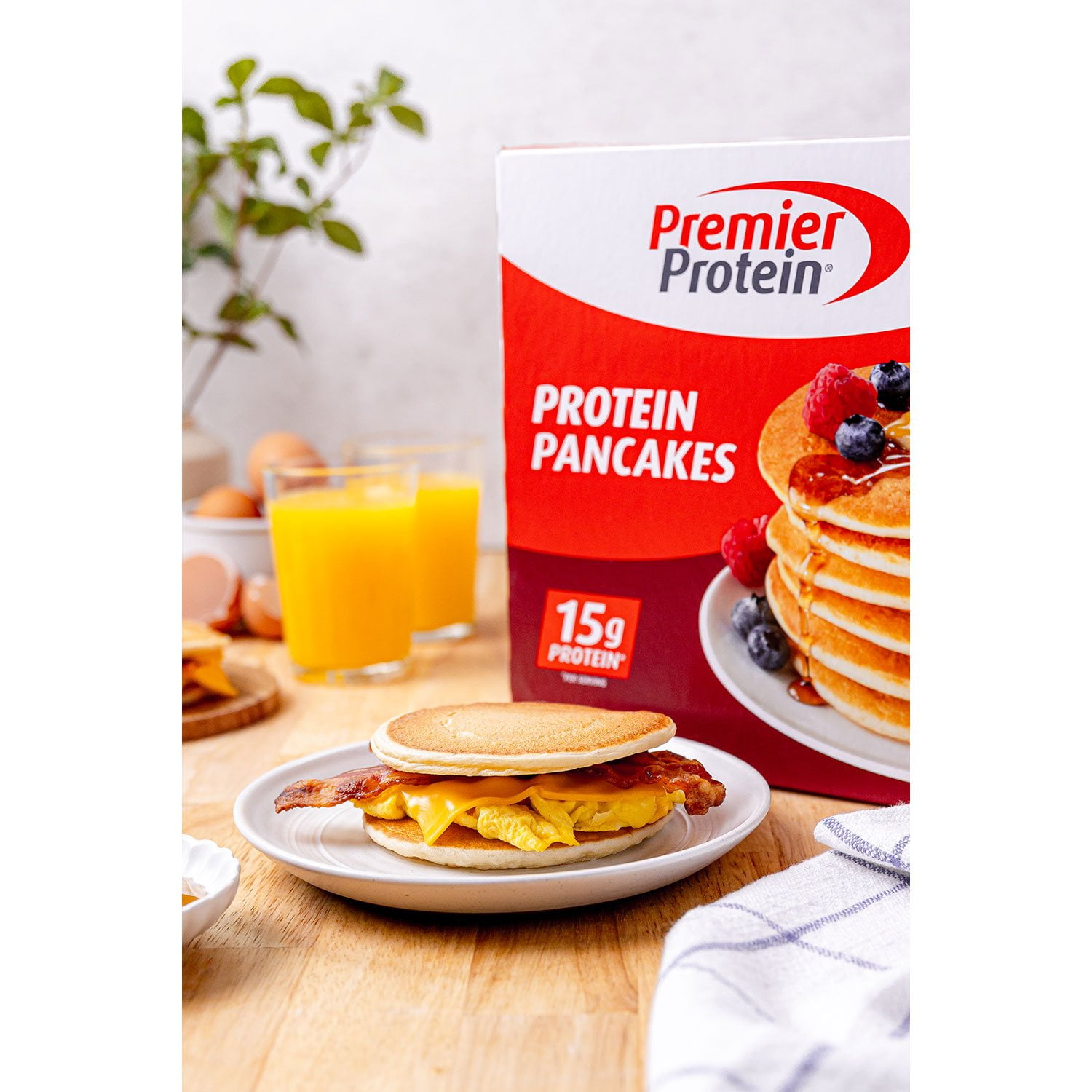 Premier Protein Pancakes, 36 ct. - Image 2