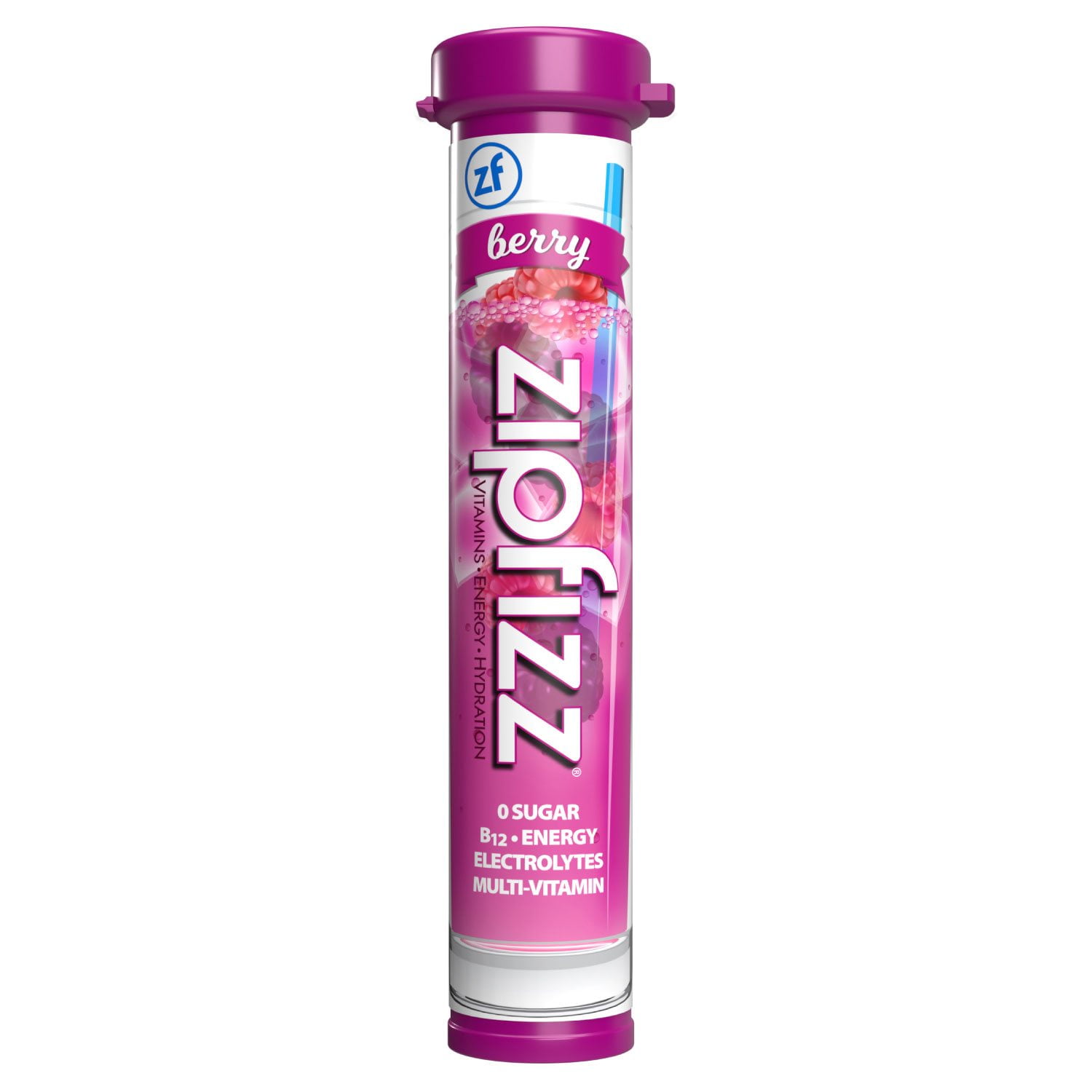 Zipfizz Energy Multi-Vitamin Hydration Drink Mix, Berry, 20 ct. - Image 3