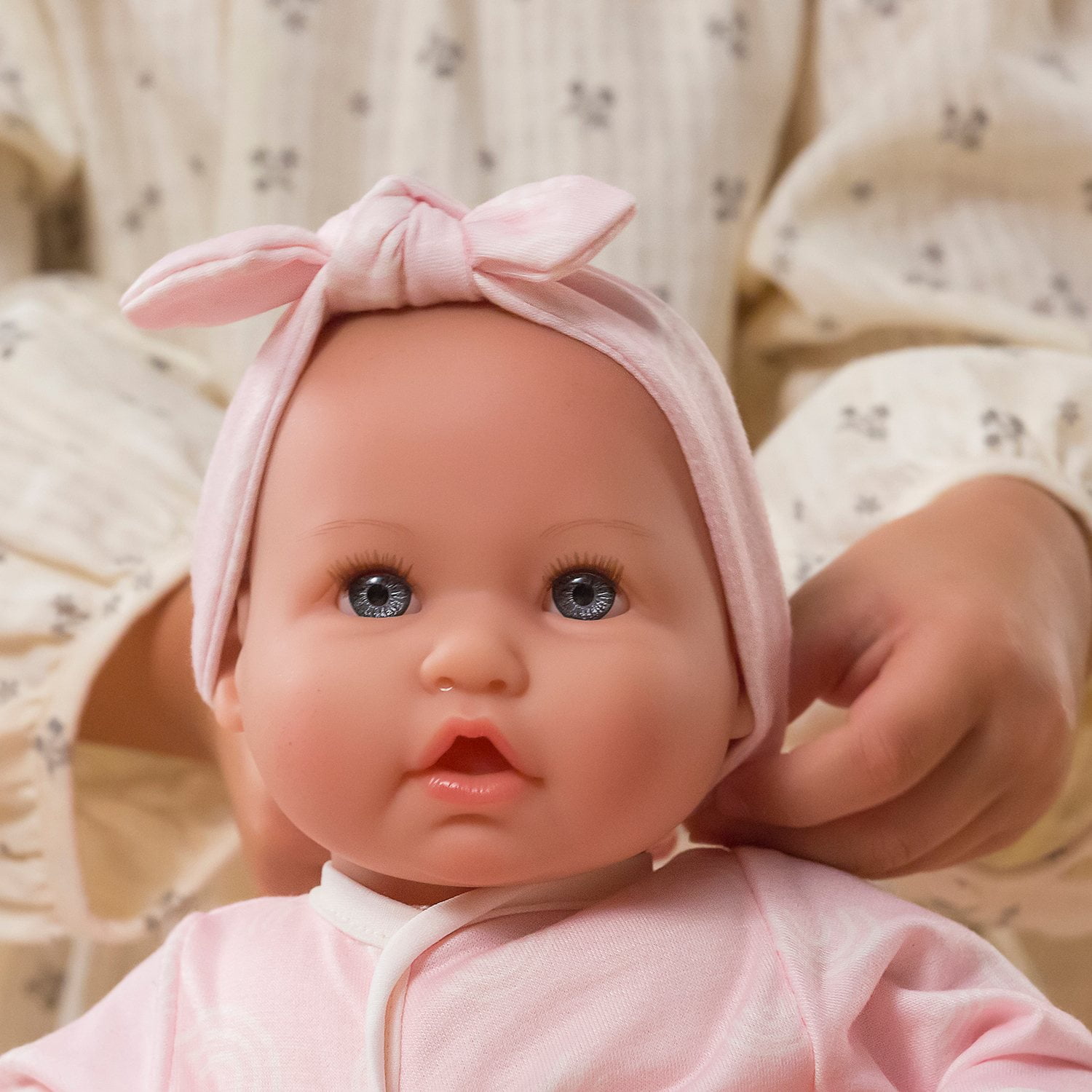 Member's Mark Purely Perfect 15.5” Soft Weighted Baby Doll - Image 3