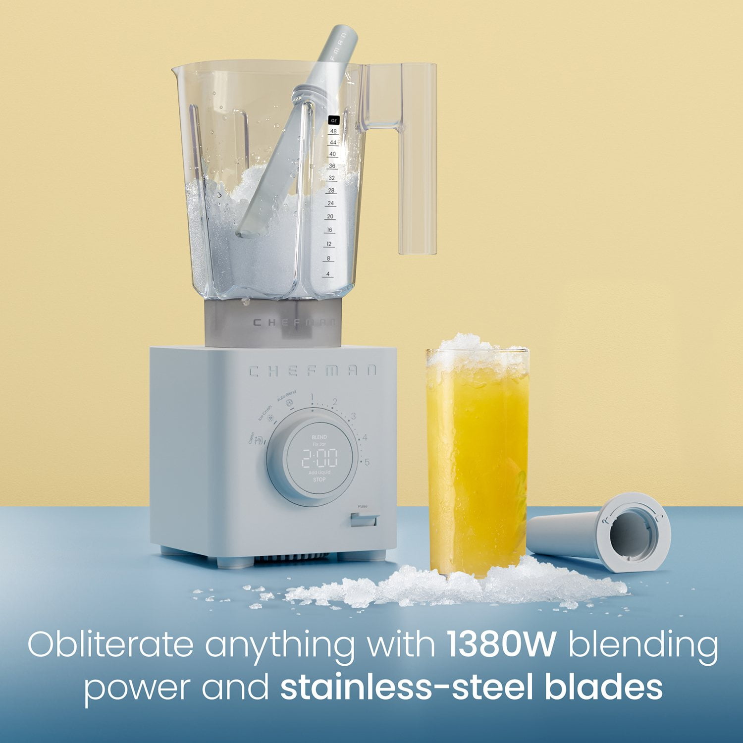 Chefman Obliterator Ice-Crushing Blender with Auto Blend Technology - Image 2