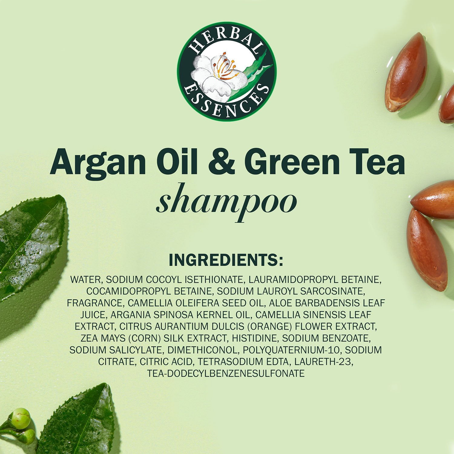 Herbal Essences Argan Oil & Green Tea Shampoo, 33.8 fl. oz. - Image 10