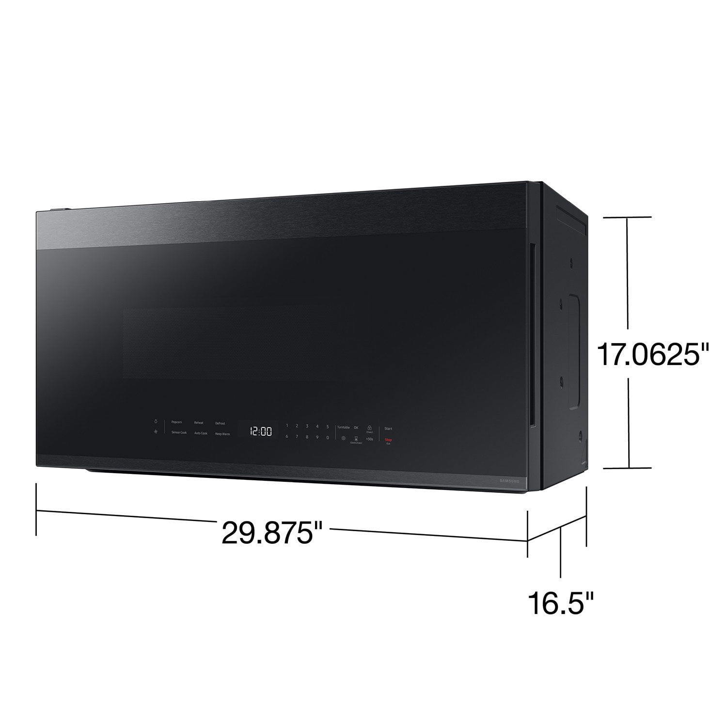 Samsung Bespoke 2.1 cu. ft. Over-the-Range Microwave - Image 3