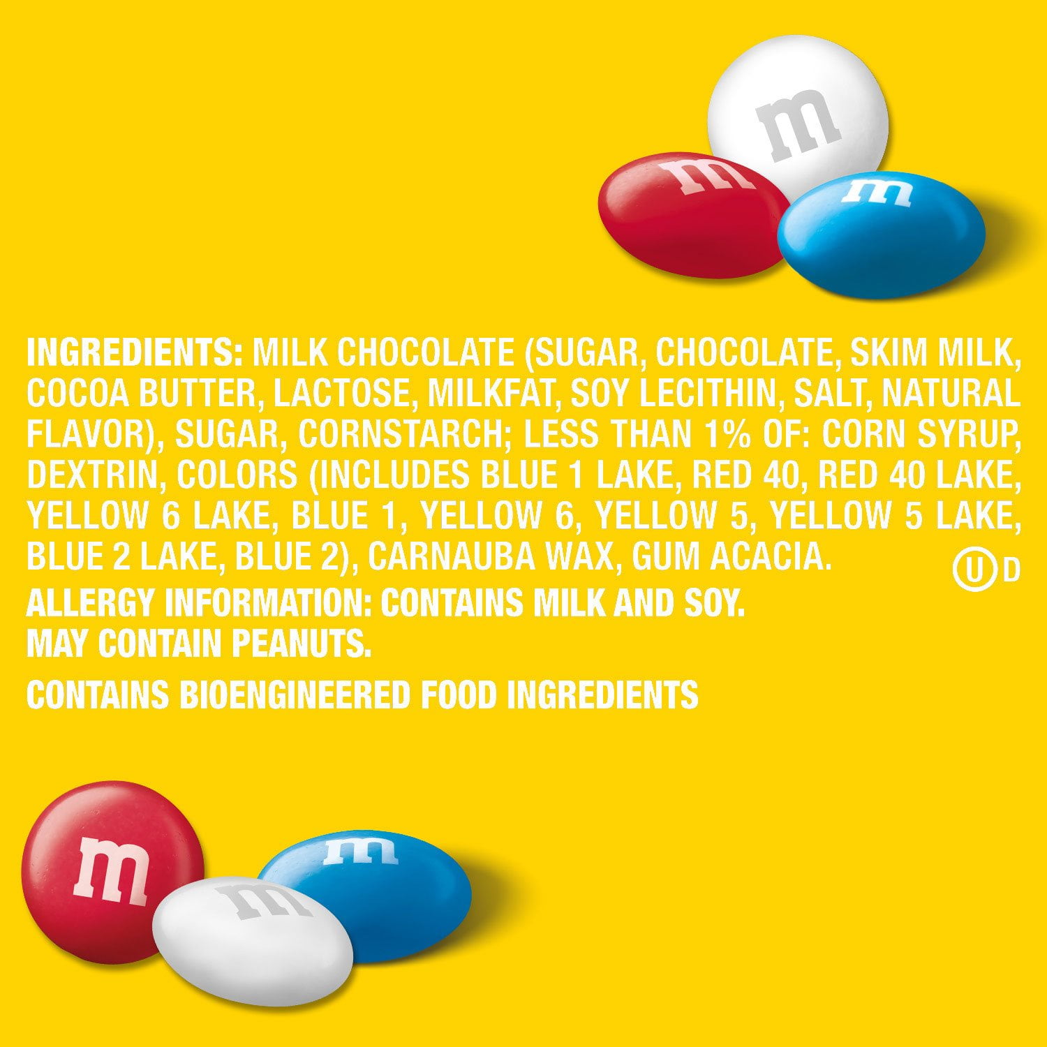 M&M's Patriotic Mix Milk Chocolate Candy, 62 oz. - Image 3