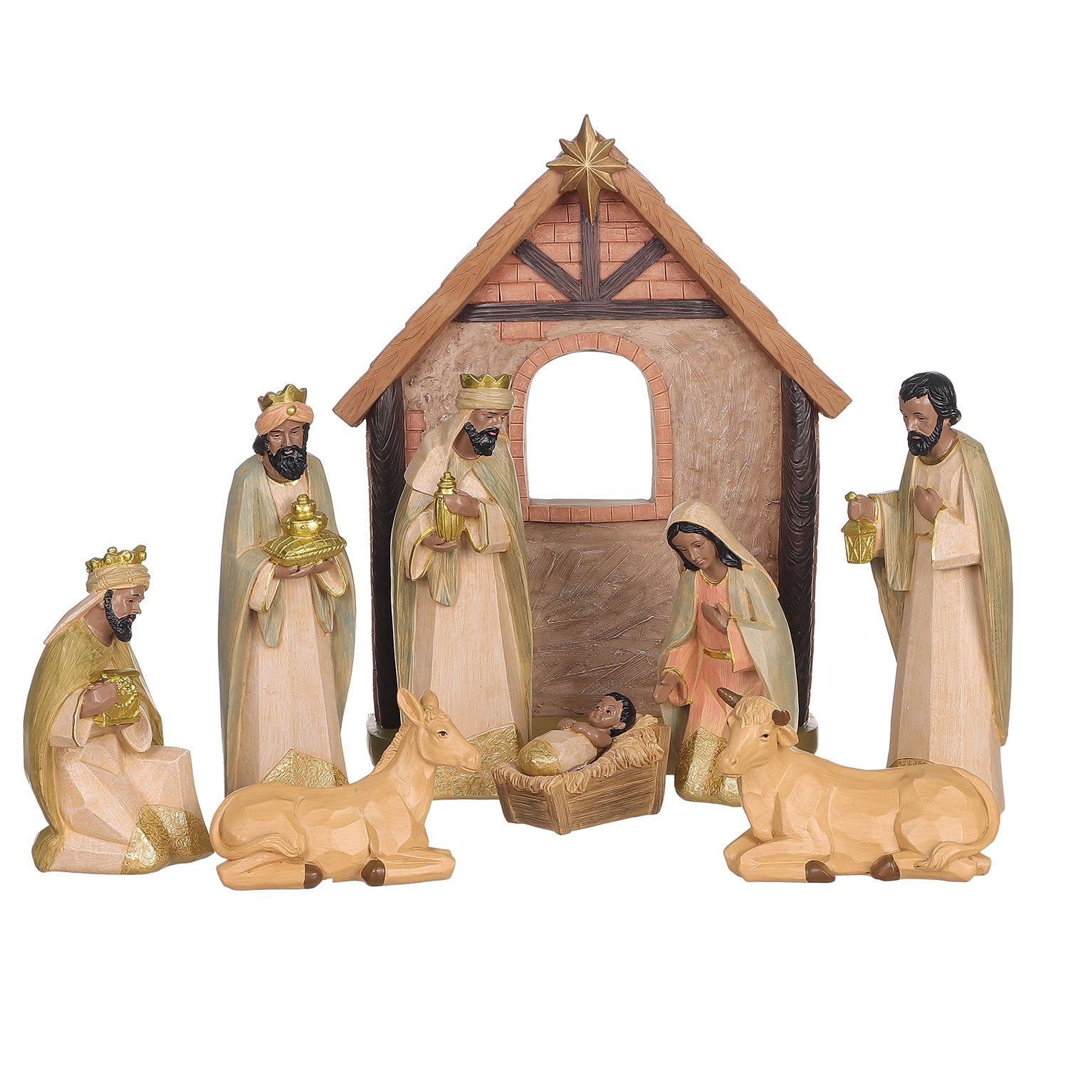 Member’s Mark Nativity Set, 10pc. - Image 2