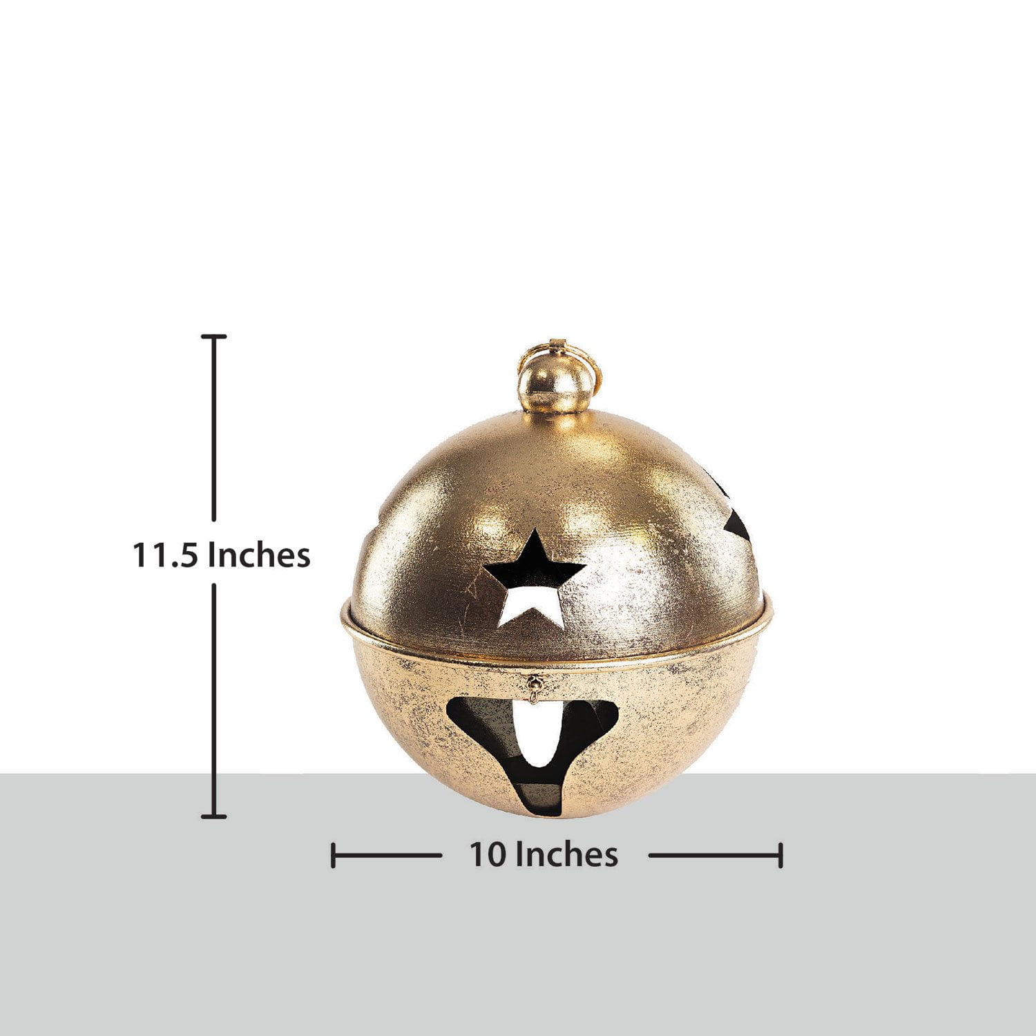 Member's Mark Jingle Bell Décor, Set of 3 - Image 3