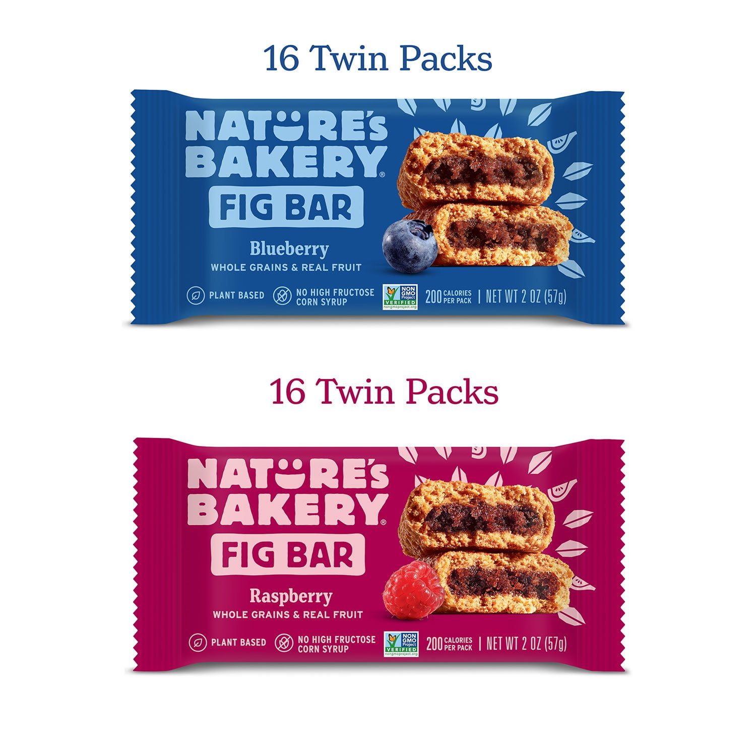 Nature's Bakery Fig Bars, Variety Pack, 2 oz., 32 ct. - Image 2