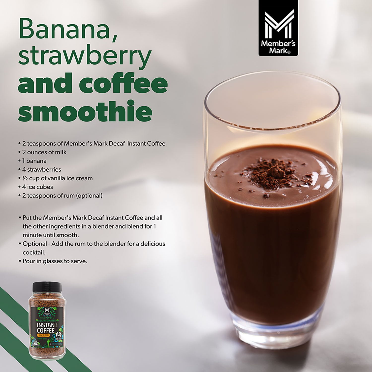 Member's Mark Colombian Decaffeinated Instant Coffee, 12 oz. - Image 5