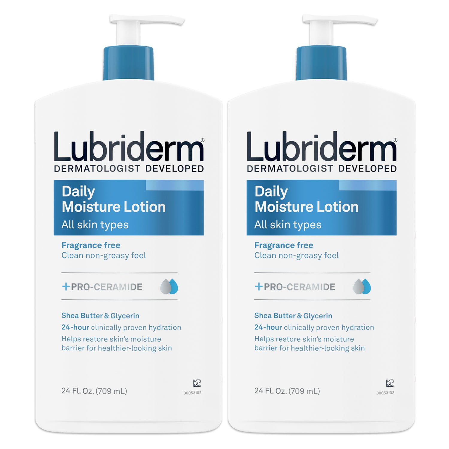 Lubriderm Daily Moisture Body Lotion, 24 fl. oz., 2 pk.