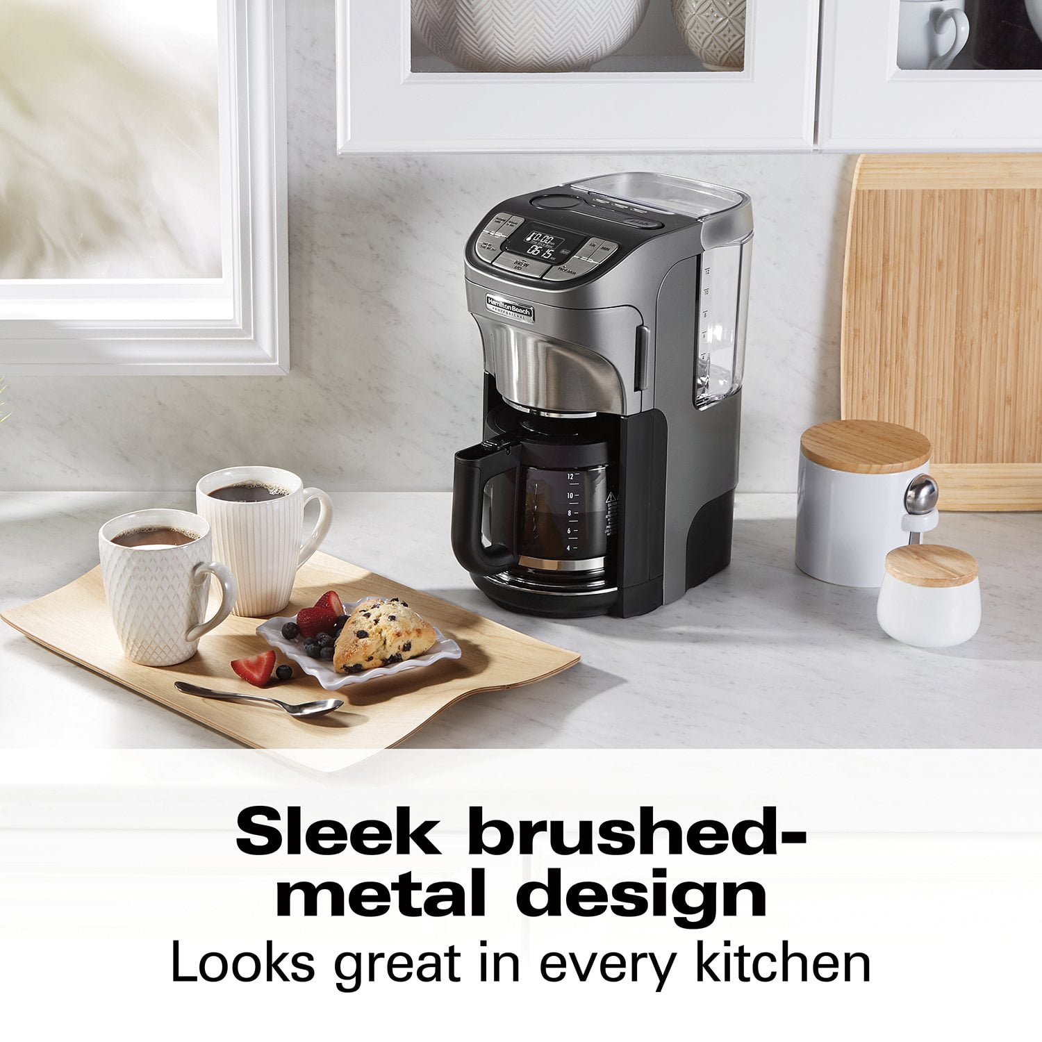 Hamilton Beach Professional Programmable 12-Cup Capacity Coffee Maker - Image 6