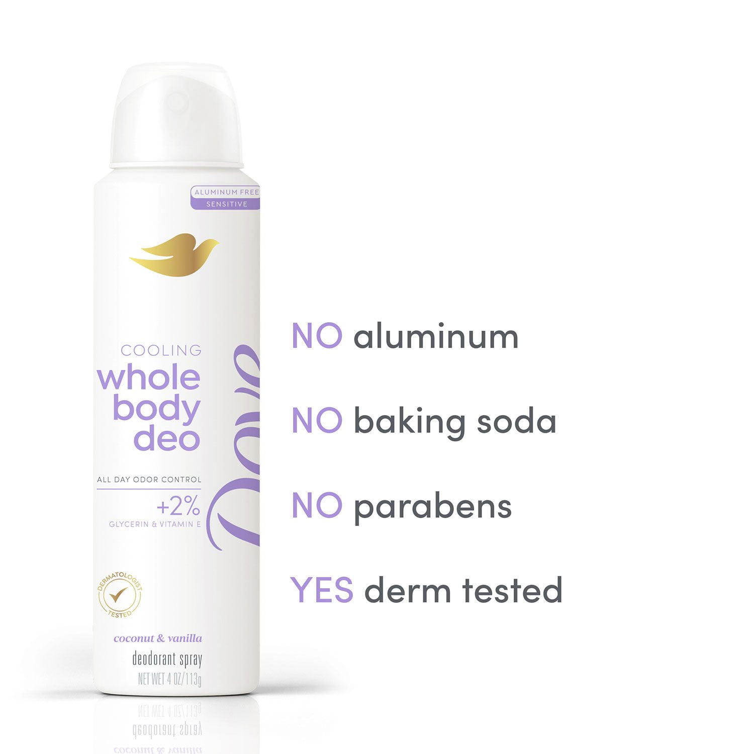 Dove Whole Body Cooling Deodorant Spray, 4 oz., 2 pk. - Image 7