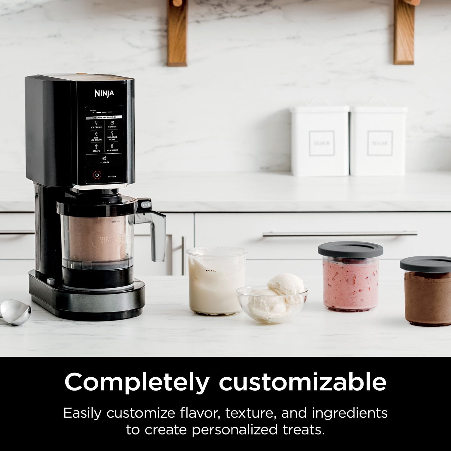 Ninja CREAMi 7-in-1 Ice Cream & Sorbet Maker with Additional Pints - Image 3