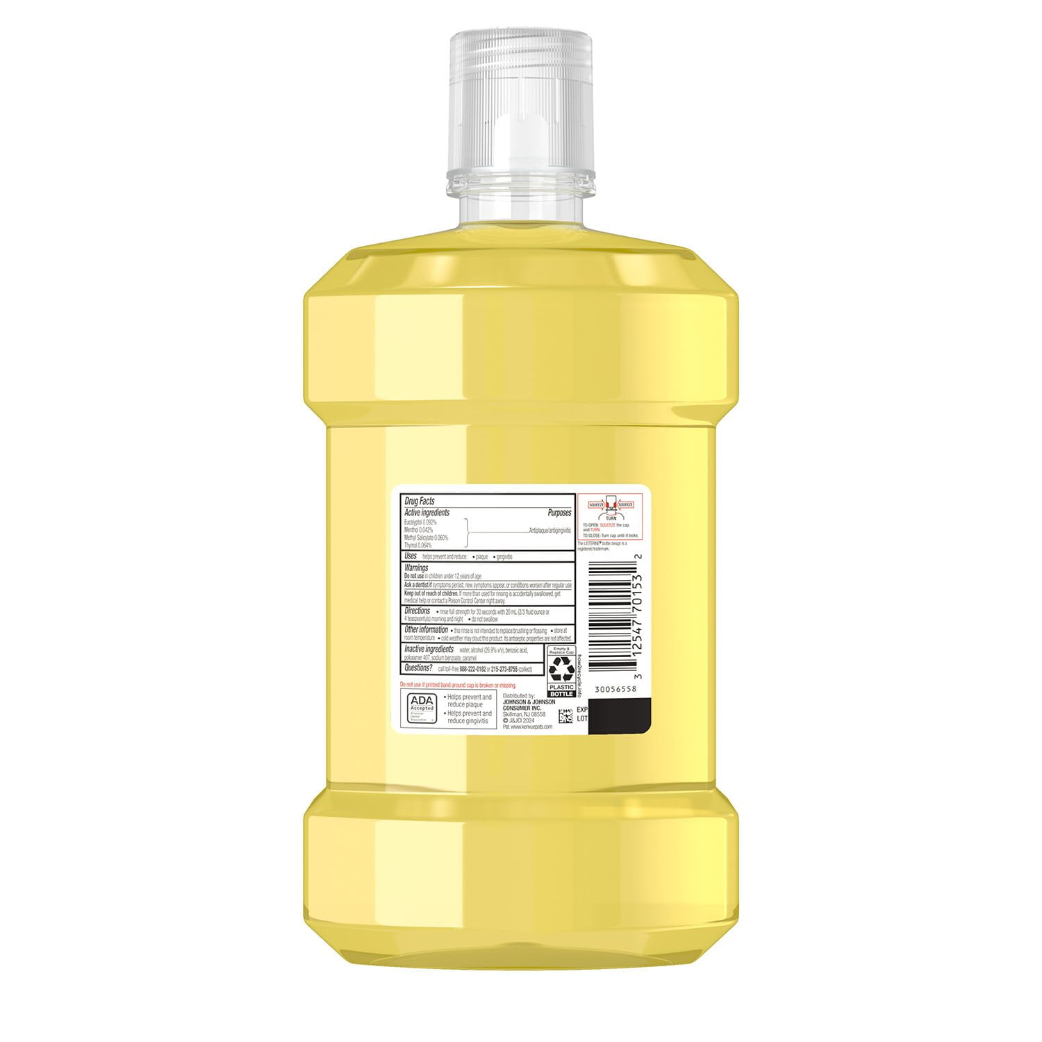 Listerine Antiseptic Original Mouthwash, 50.7 fl. oz., 2 pk. - Image 2