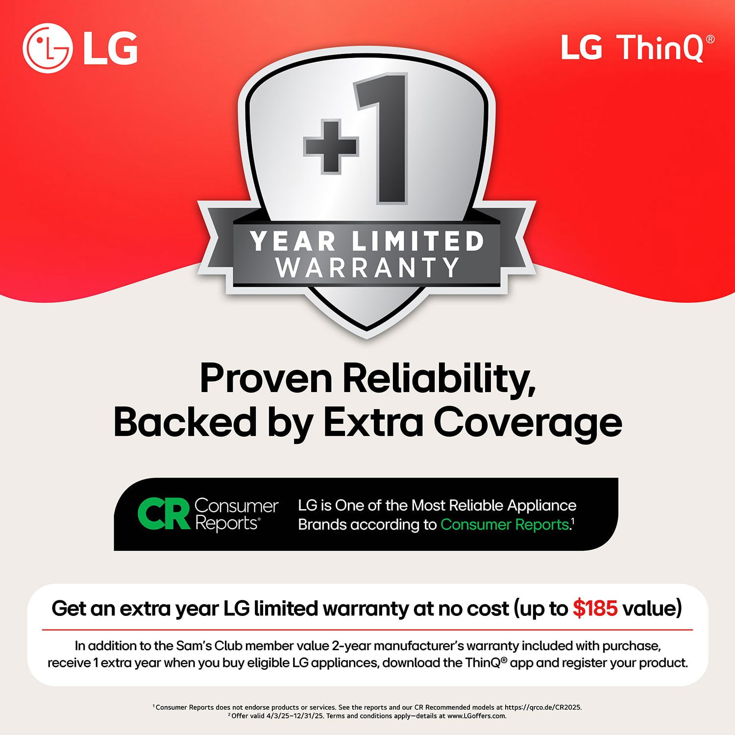 LG 2.1 cu .ft. Over-the-Range Microwave with New Handle and ThinQ® - Image 4