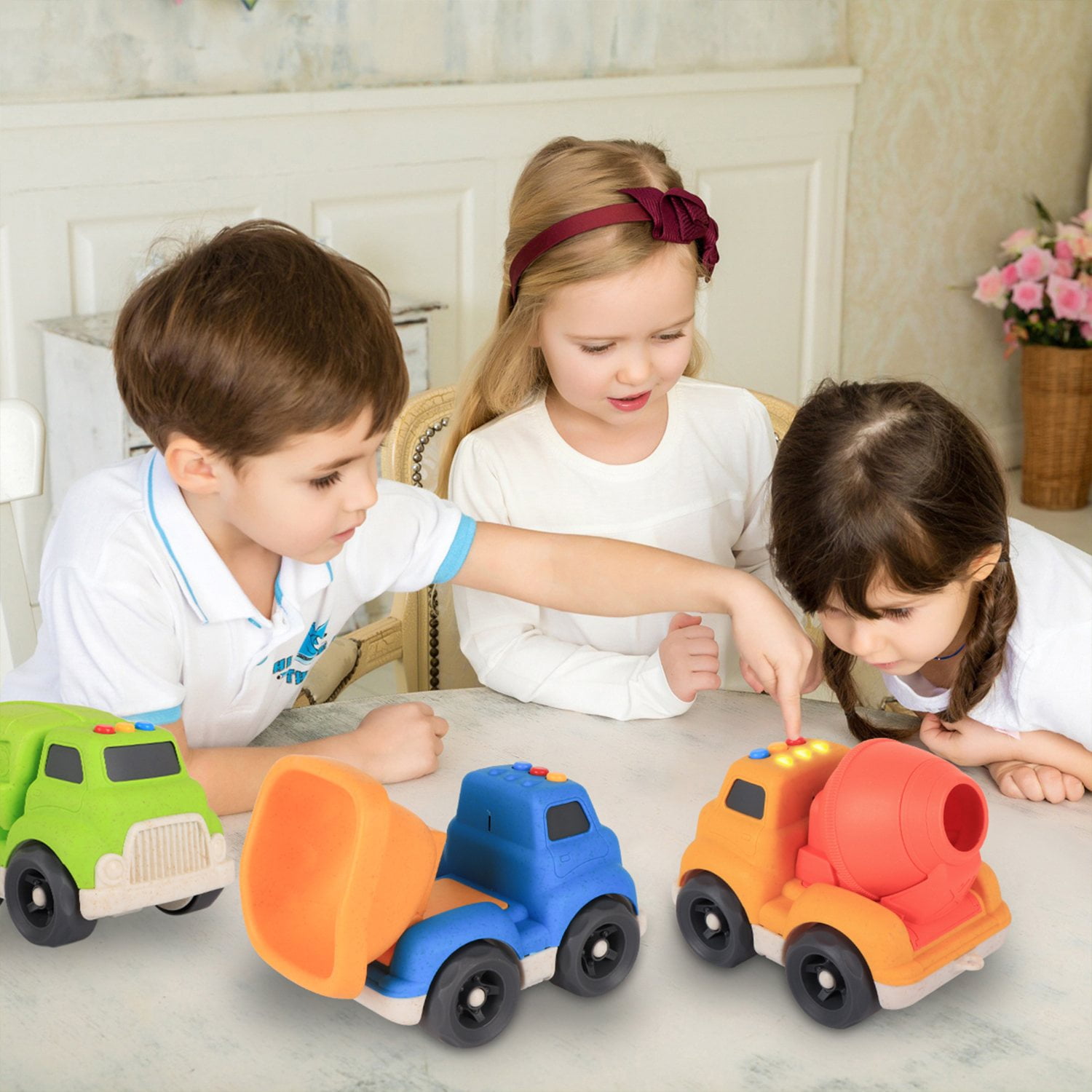 Member's Mark Wheat Straw Vehicles with Lights & Sounds, 4 pk. - Image 4