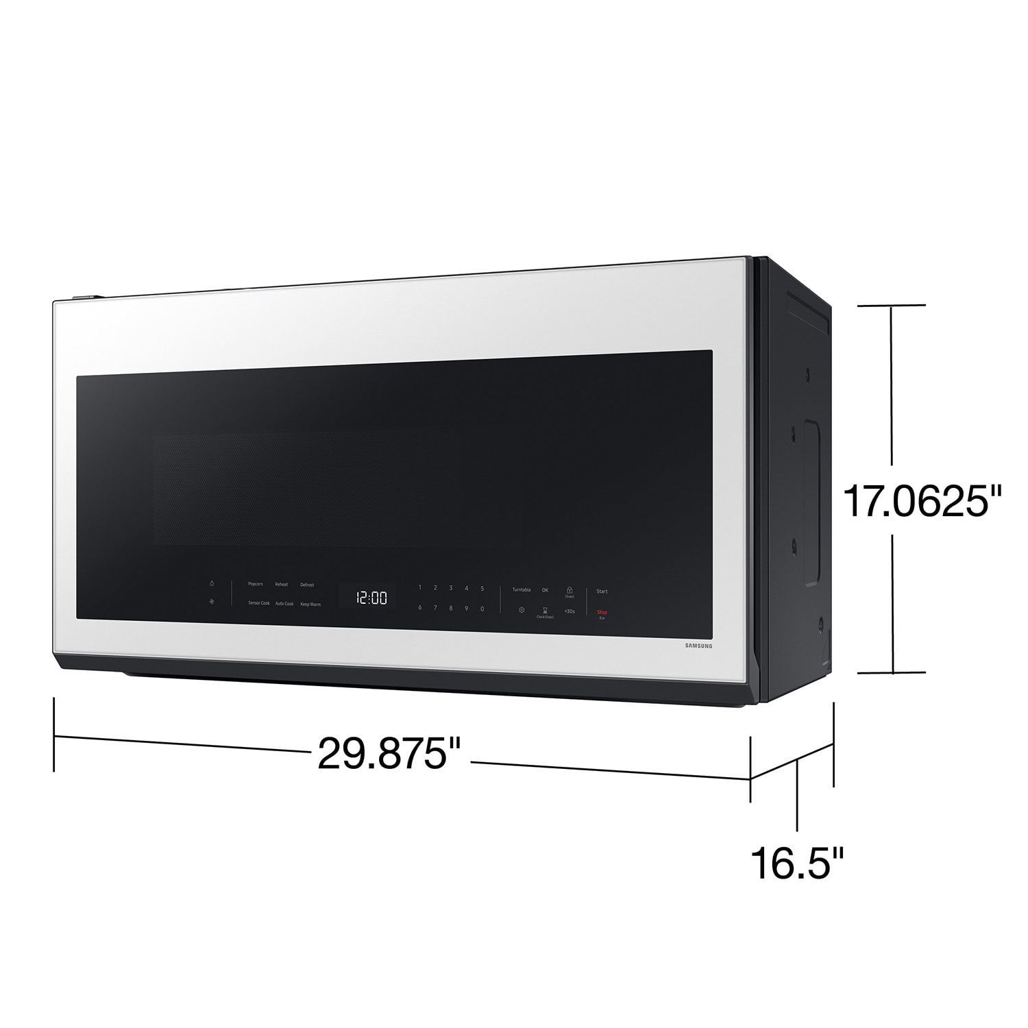 Samsung 2.1 cu. ft. Over-the-Range Microwave - Image 3