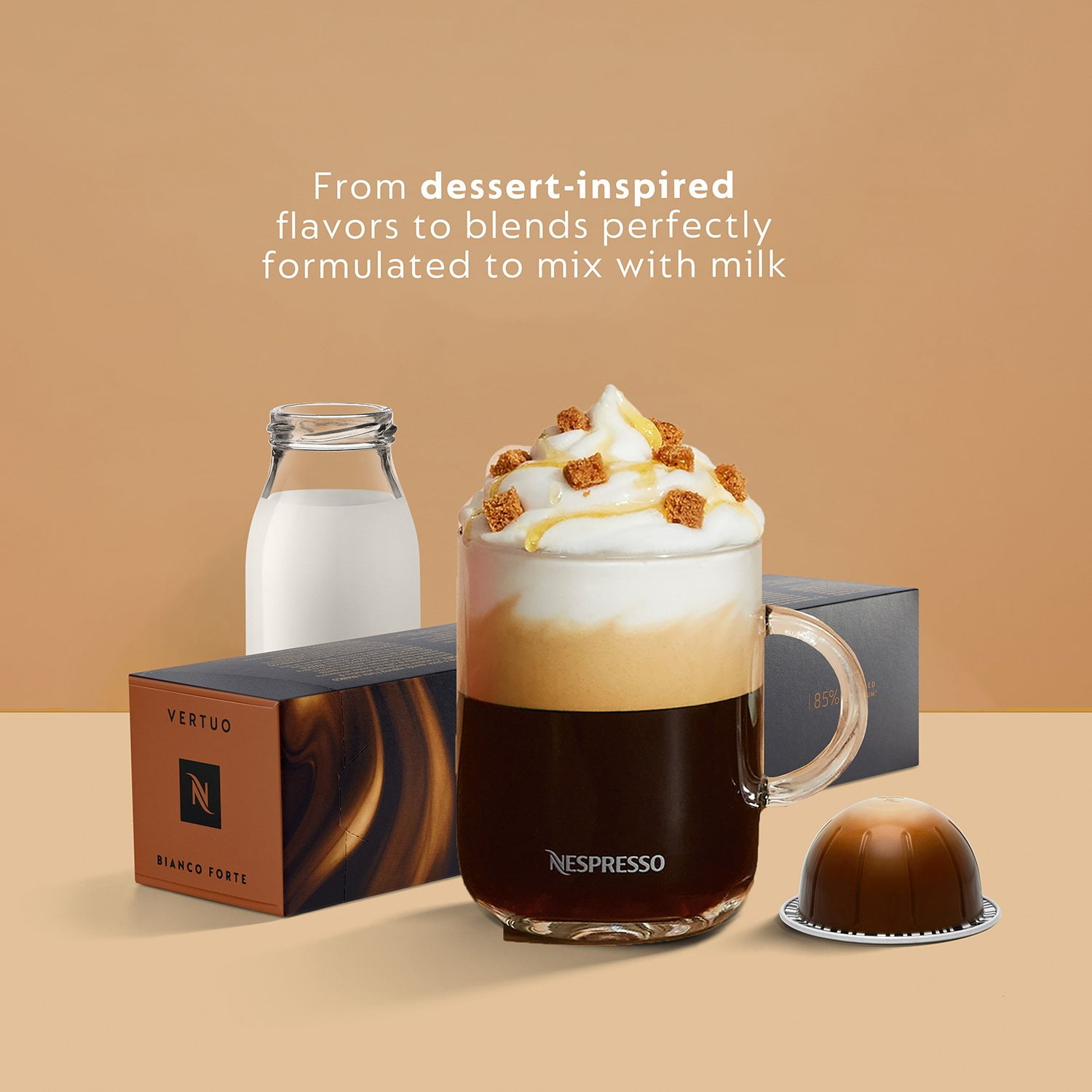 Nespresso Vertuo Next Deluxe by De’Longhi, Dark Grey with Milk Frother - Image 10