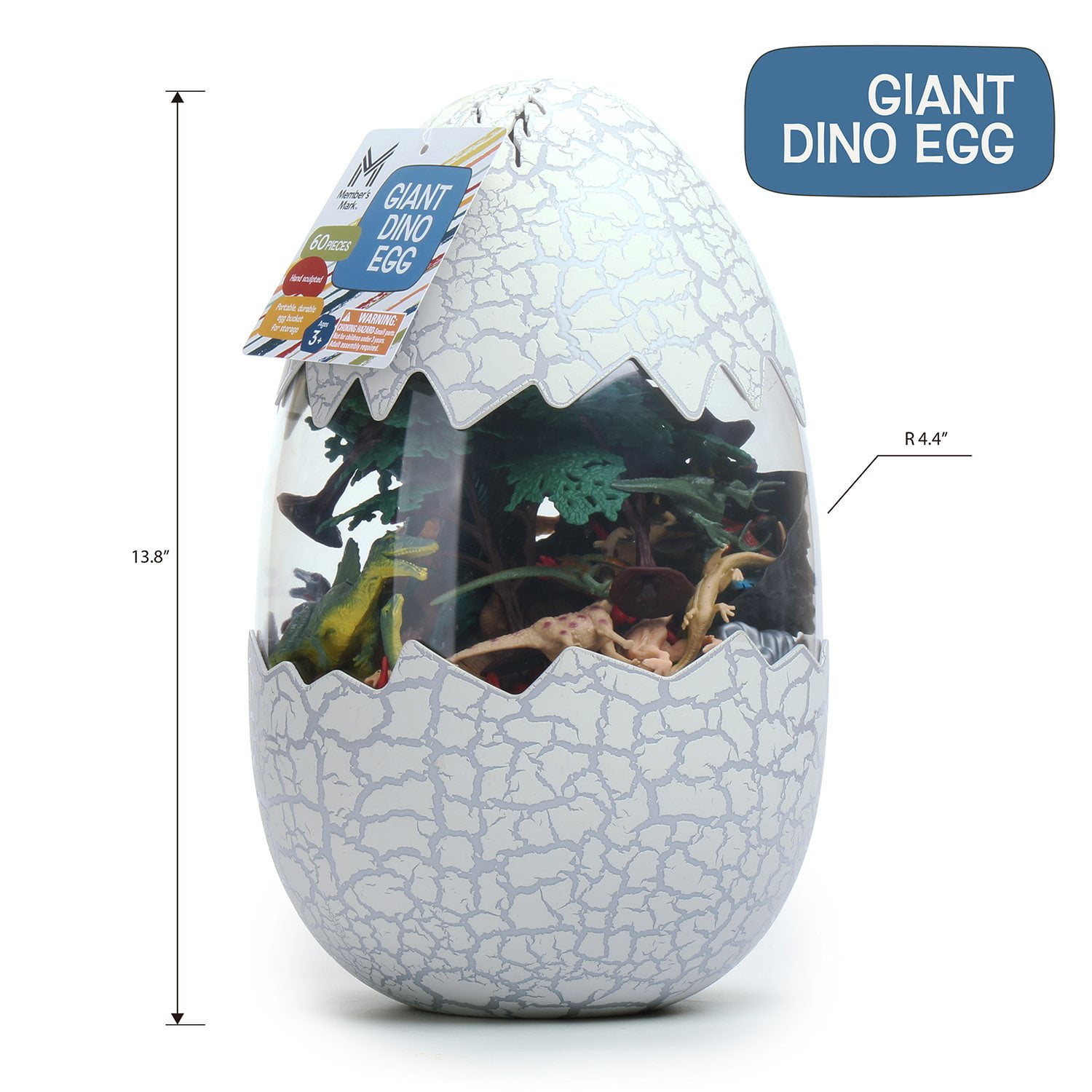 Member's Mark Dino Egg Bucket, 60 pc. - Image 7