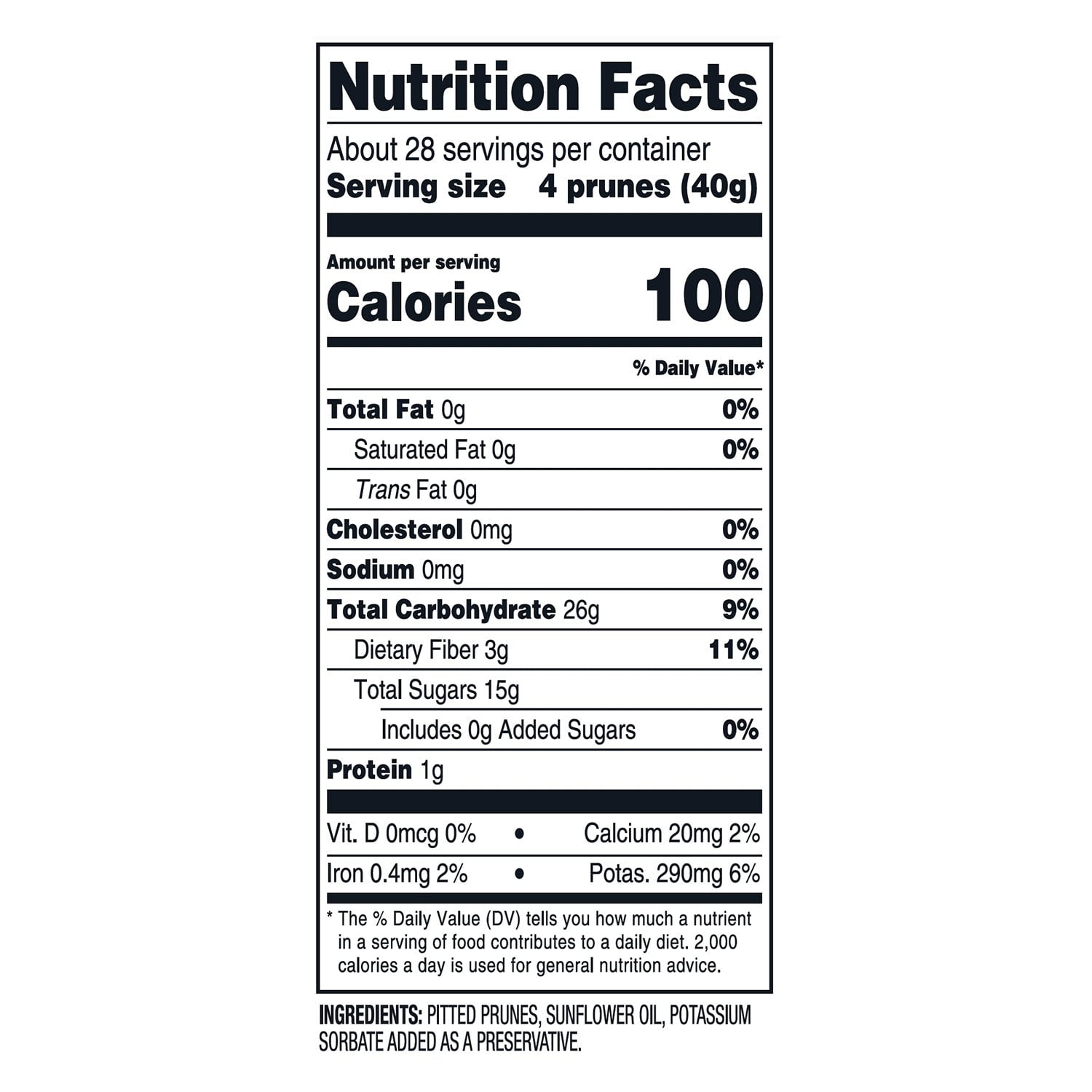 Member's Mark Dried Pitted Prunes, 40 oz. - Image 2