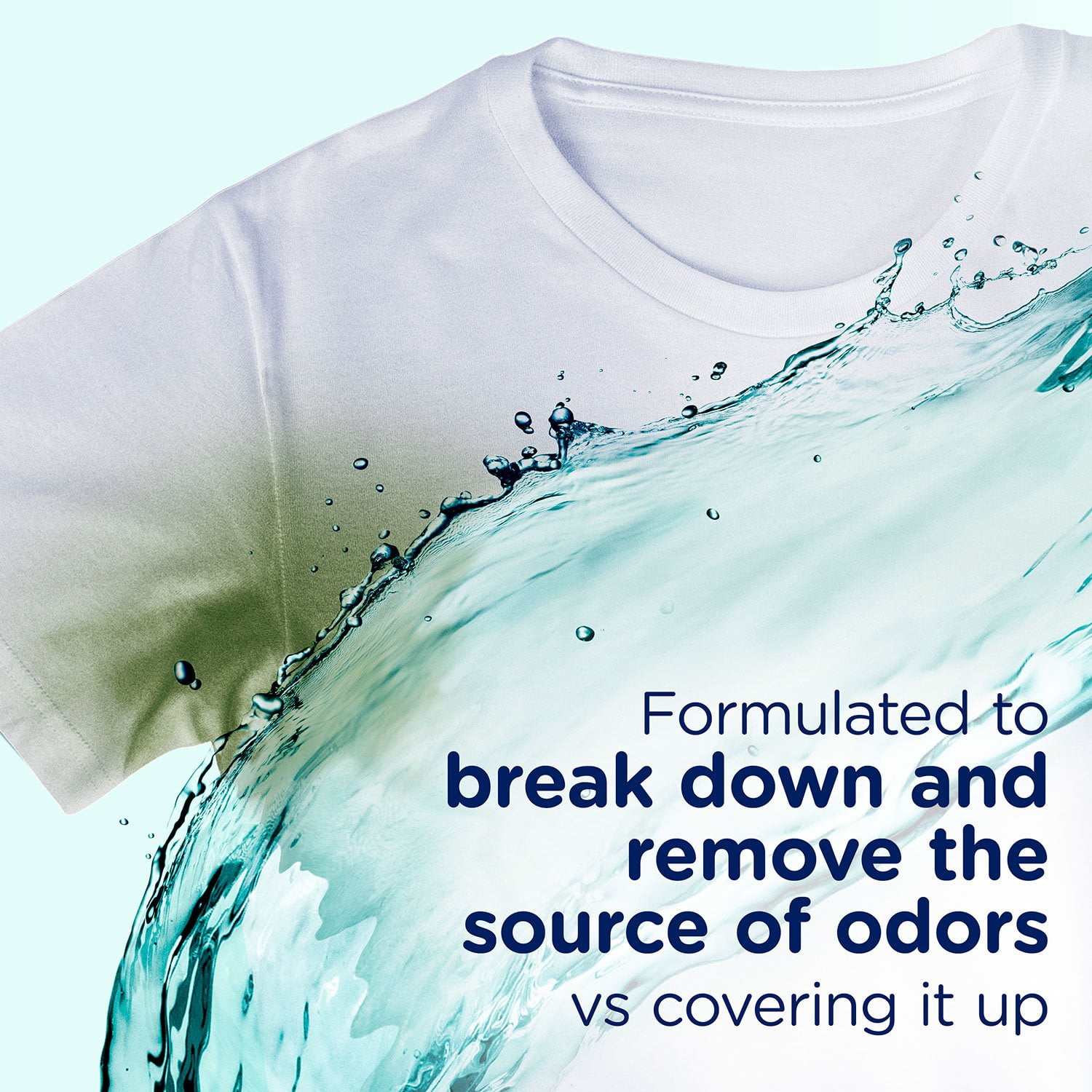 Downy Rinse & Refresh Laundry Fabric Rinse, Cool Cotton, 3 Bottles, 76.5 fl. oz. - Image 7