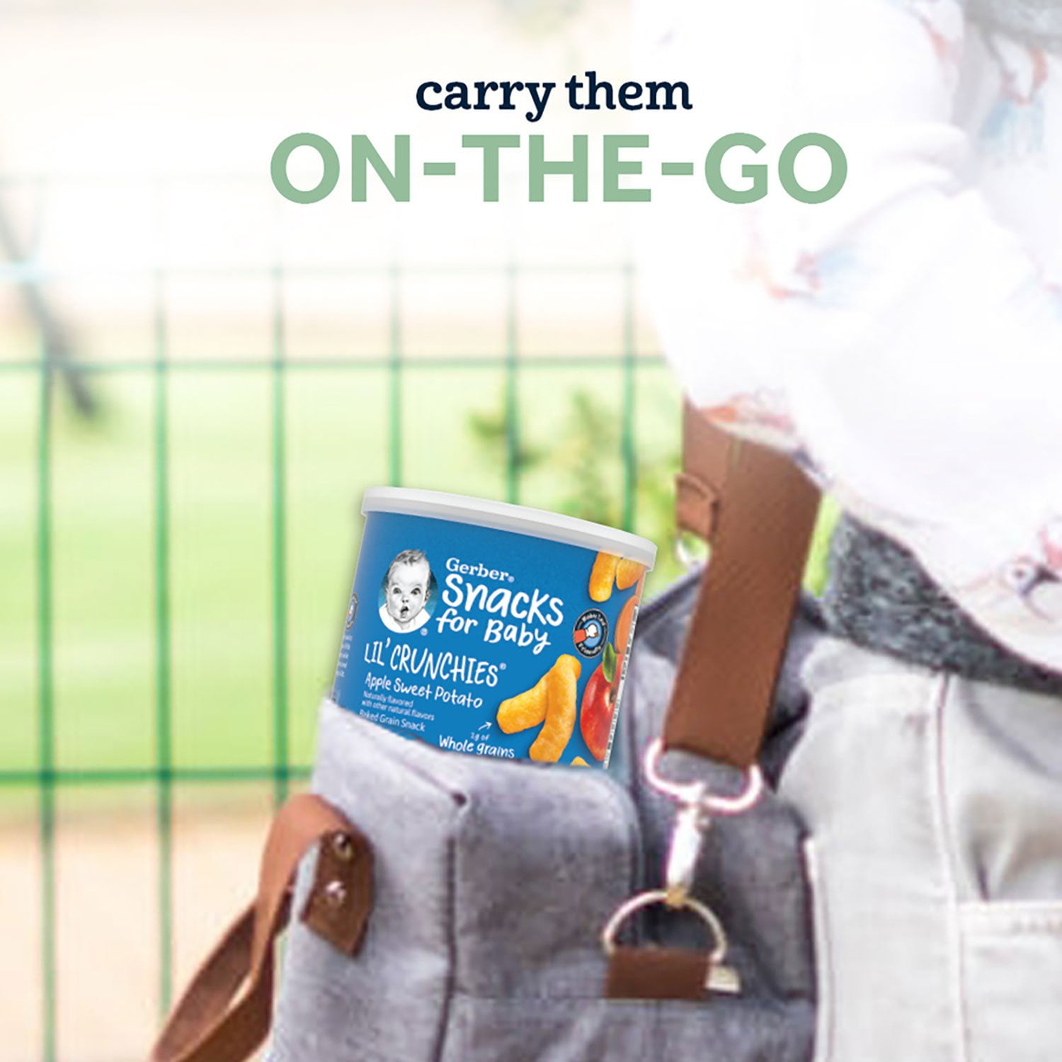 Gerber Lil' Crunchies Baked Grain Snack, Variety Pack, 1.48 oz., 8 ct. - Image 6