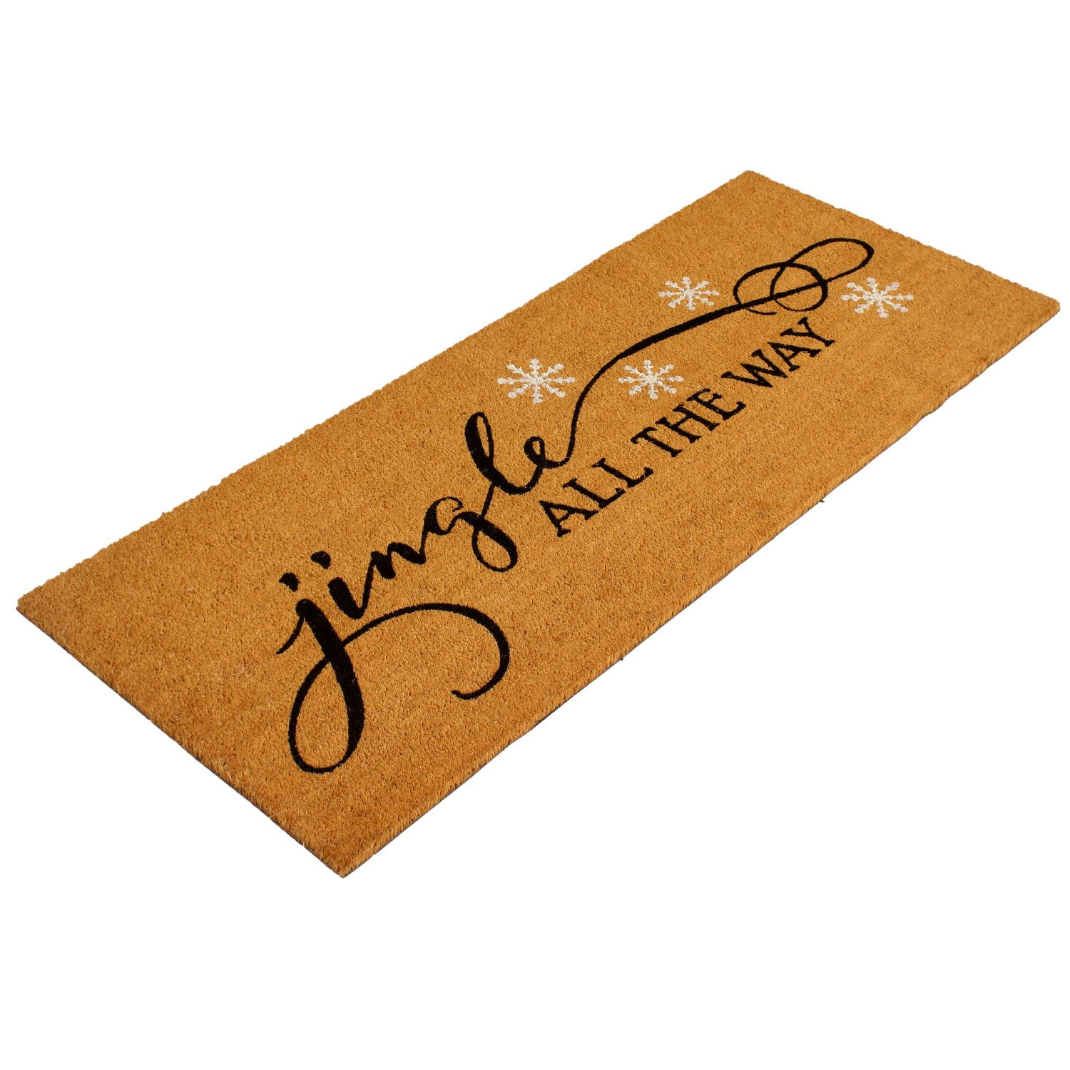 Member's Mark 23" x 57" Holiday Double Door Coir Mat, Jingle All the Way - Image 8