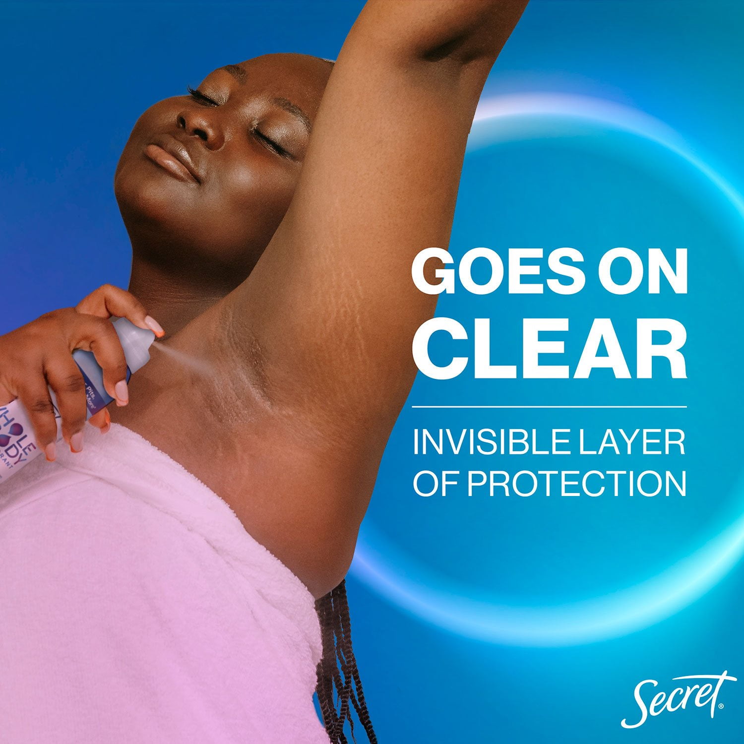 Secret Whole Body Sprays Deodorant, Peach & Vanilla, 3.5 oz., 2 pk. - Image 4