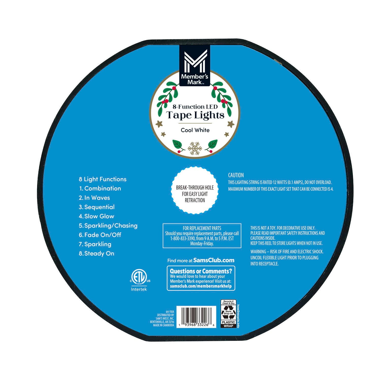 Member's Mark LED Tape Lights, 24' Lighted Length - Image 5