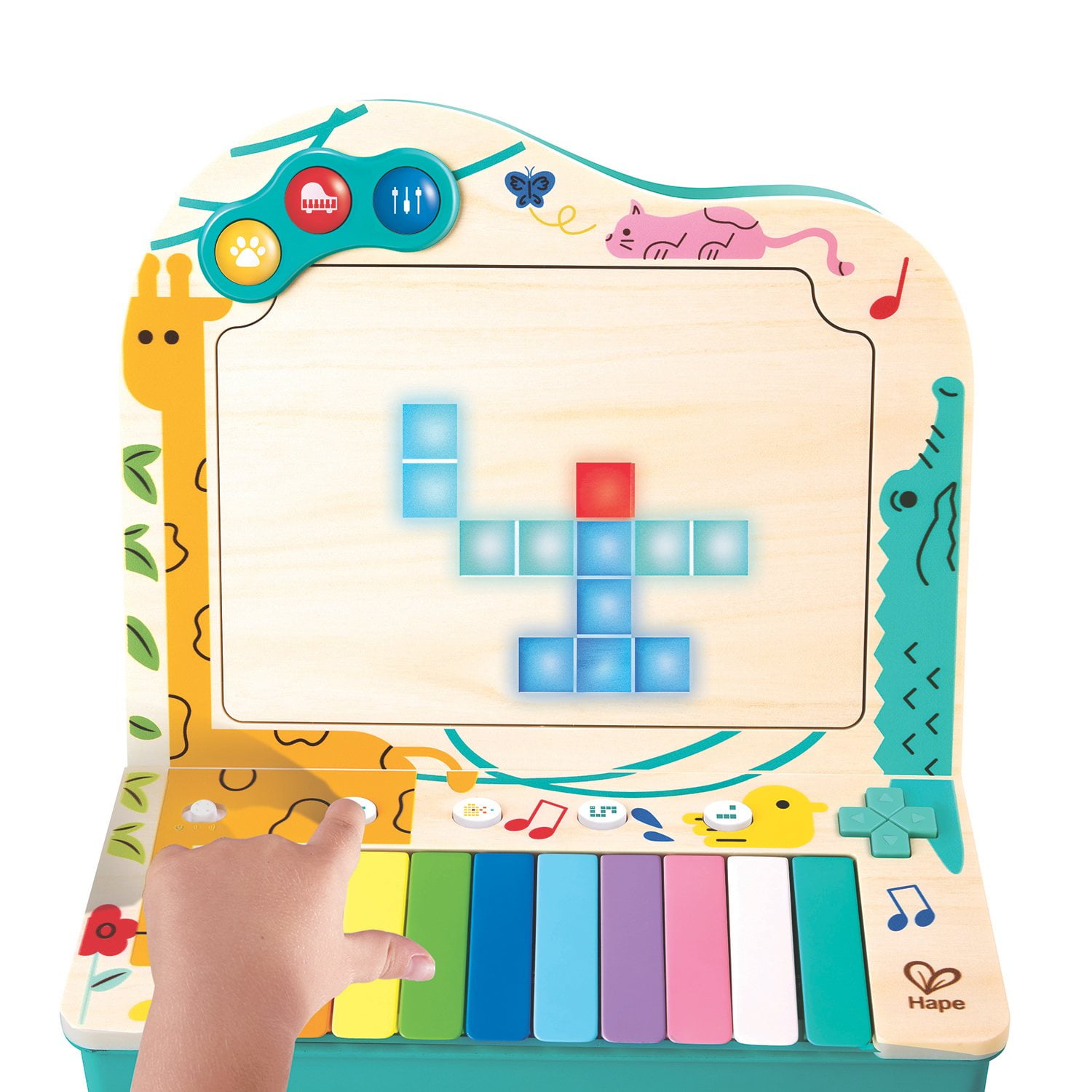 Hape Music Toys Dynamic Pixel Piano Arcade - Image 4