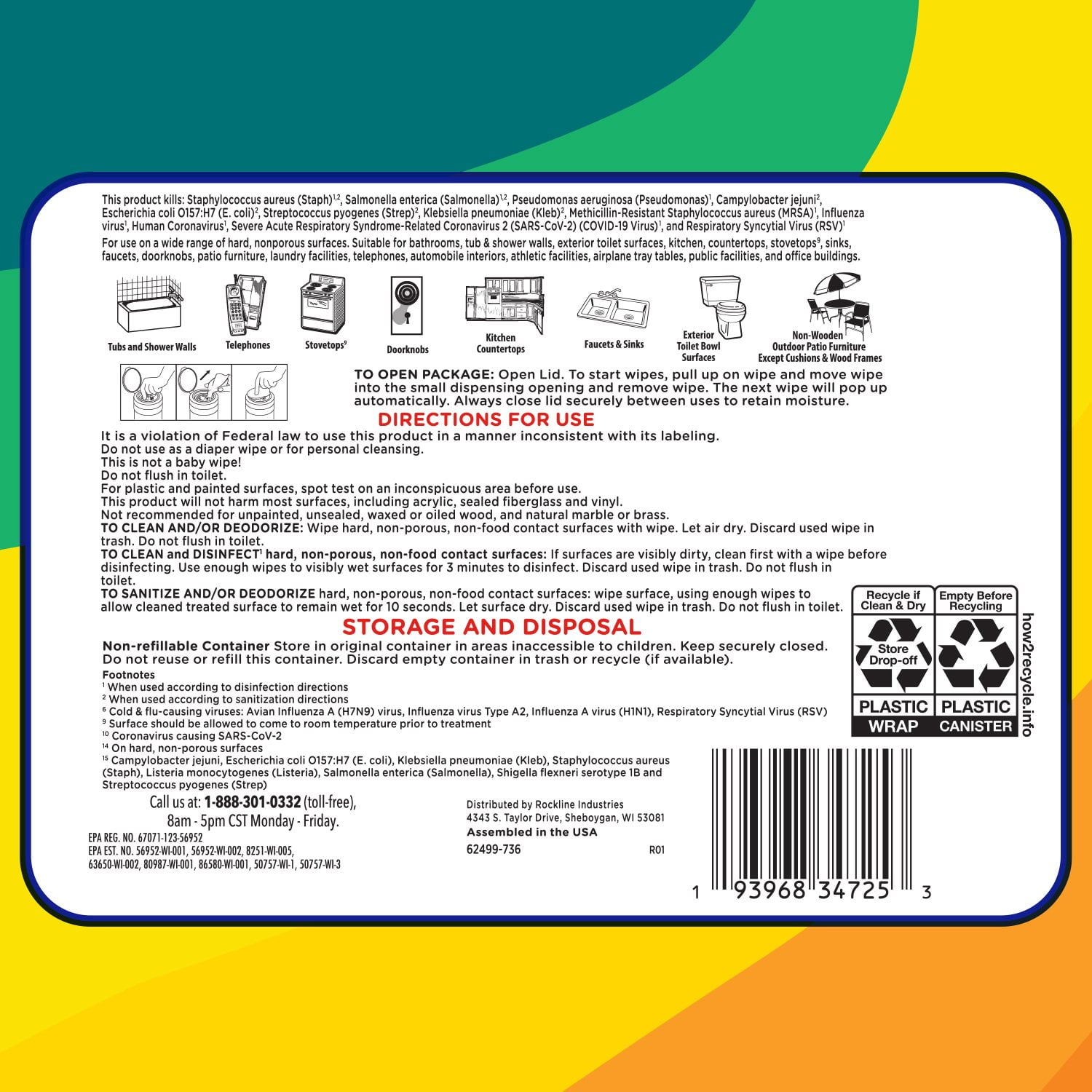 Member's Mark Disinfecting Wipes, Variety Pack, 4 pk., 312 ct. - Image 2