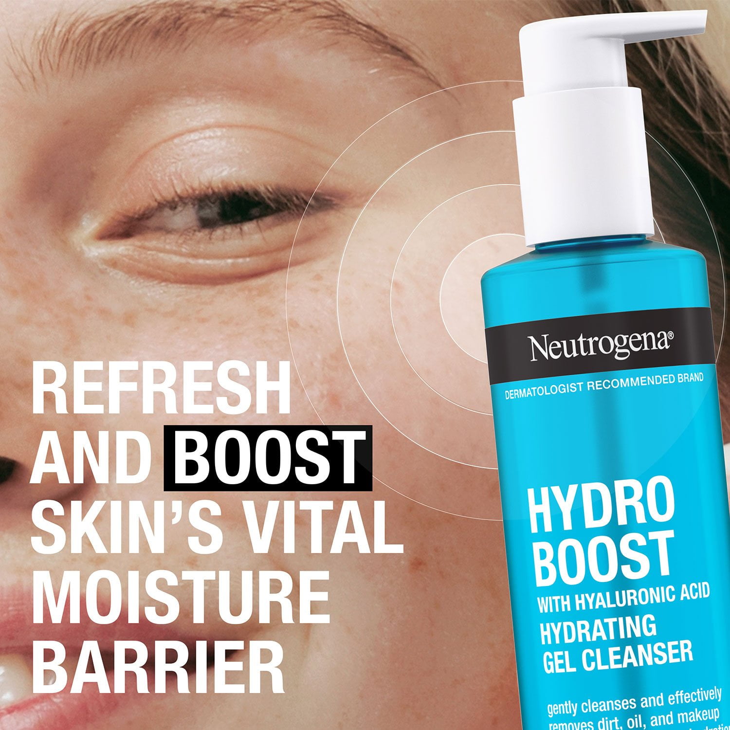 Neutrogena Hydro Boost Hydrating Gel Cleanser, 7.8 fl. oz., 3 pk. - Image 8