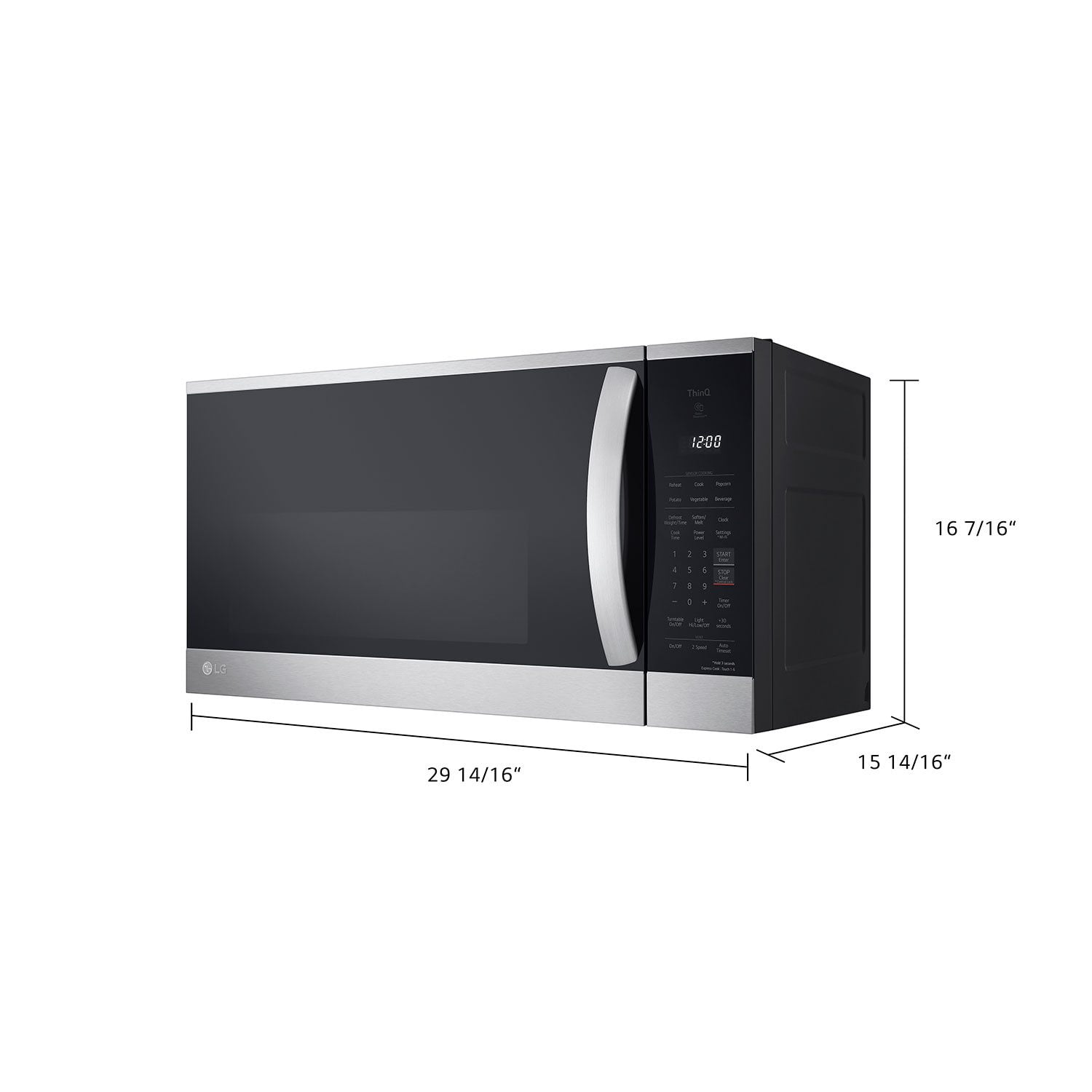 LG 1.8 cu. ft. Over-the-Range Microwave - Image 4