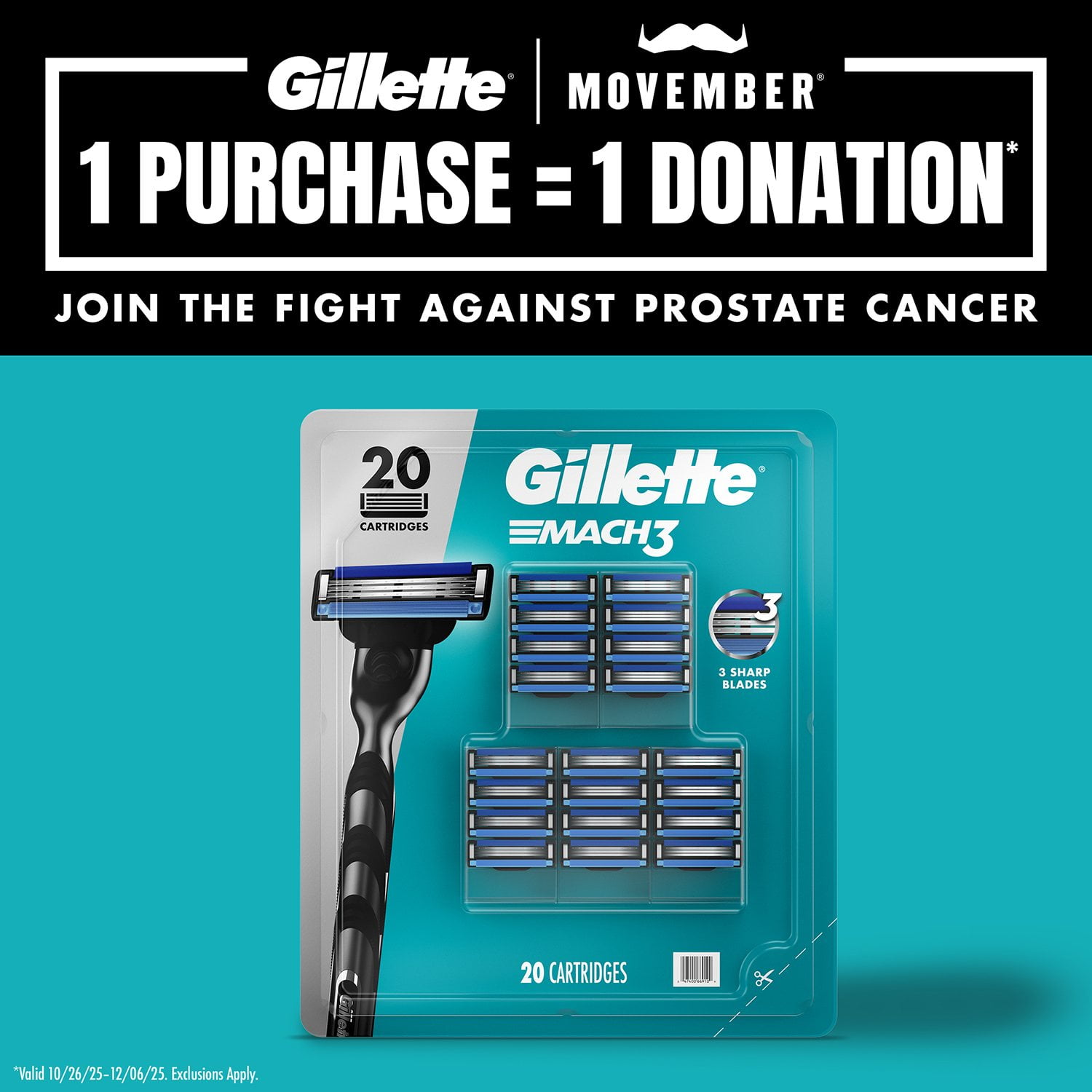 Gillette Mach3 Men's Razor Cartridges, 20 ct. - Image 9