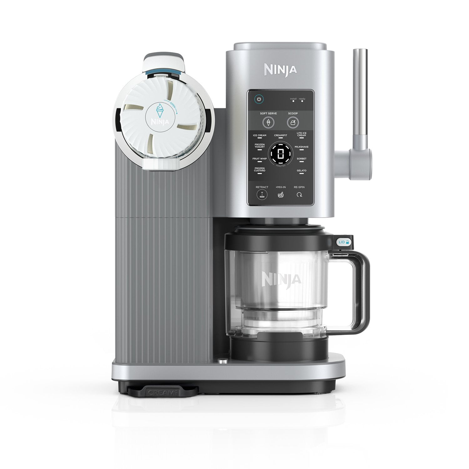 Ninja CREAMi Scoop & Swirl Ice Cream & Soft Serve Maker, 13 One-Touch Programs - Image 2