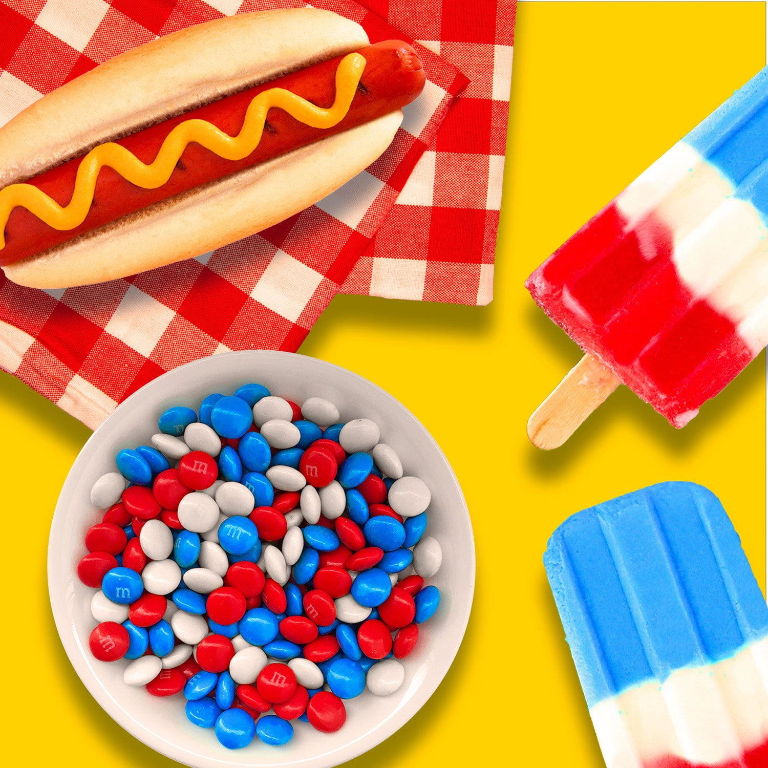 M&M's Patriotic Mix Milk Chocolate Candy, 62 oz. - Image 6