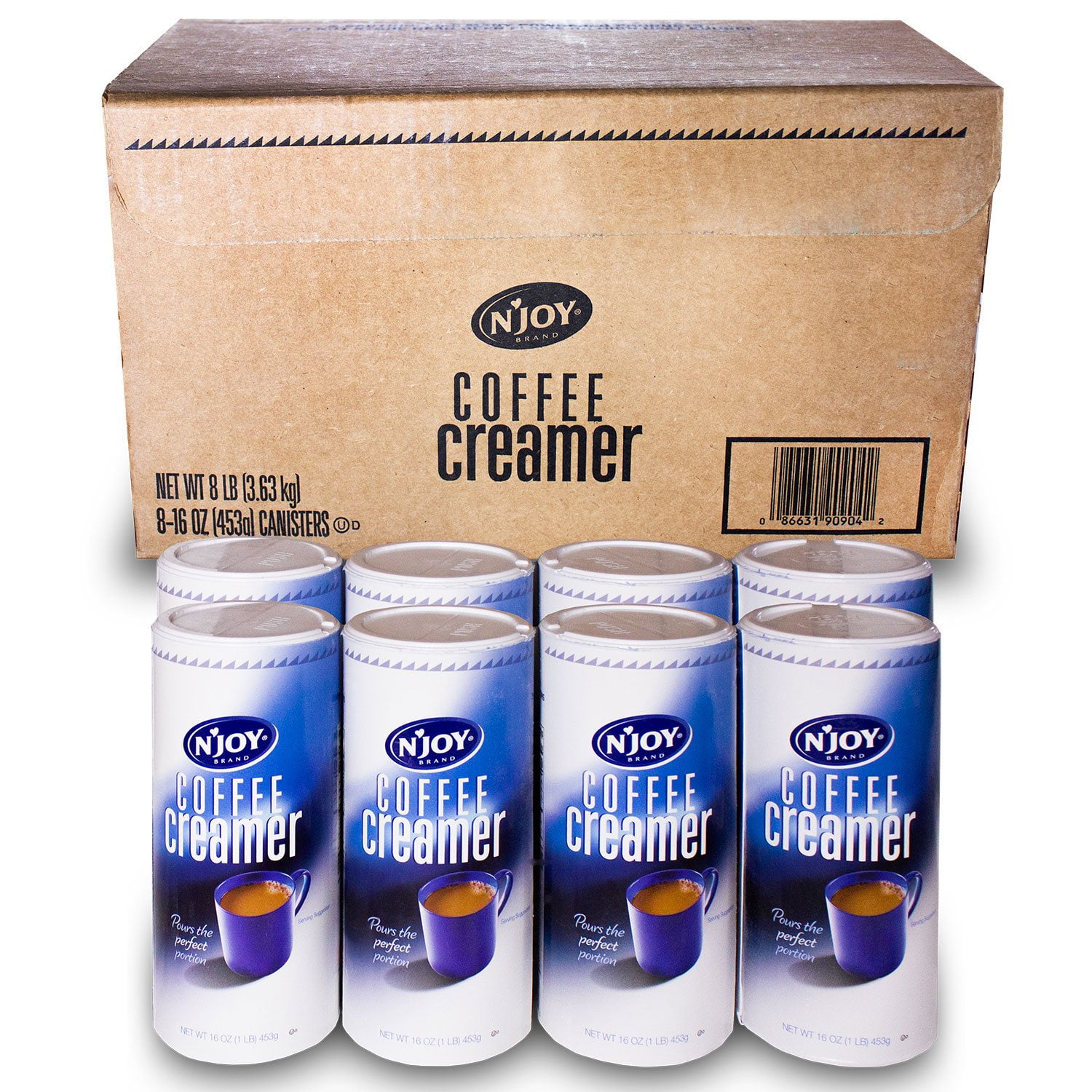 N'Joy Powdered Coffee Creamer, 16 oz., 8 ct. - Image 2
